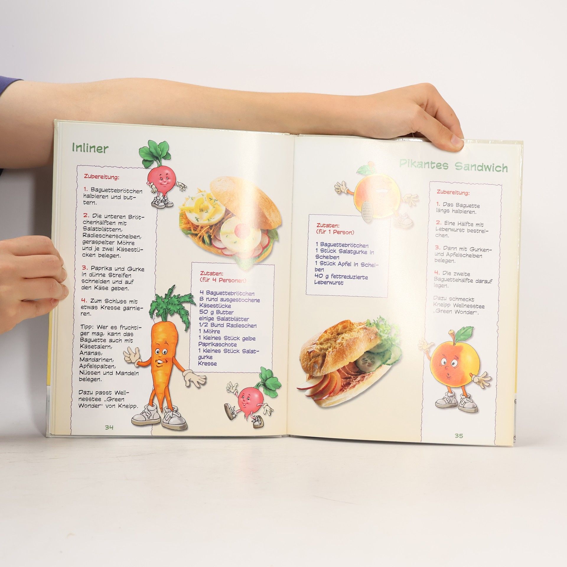 Gerhard Poggenpohl Kinder kochen mit Obst und Gemüse