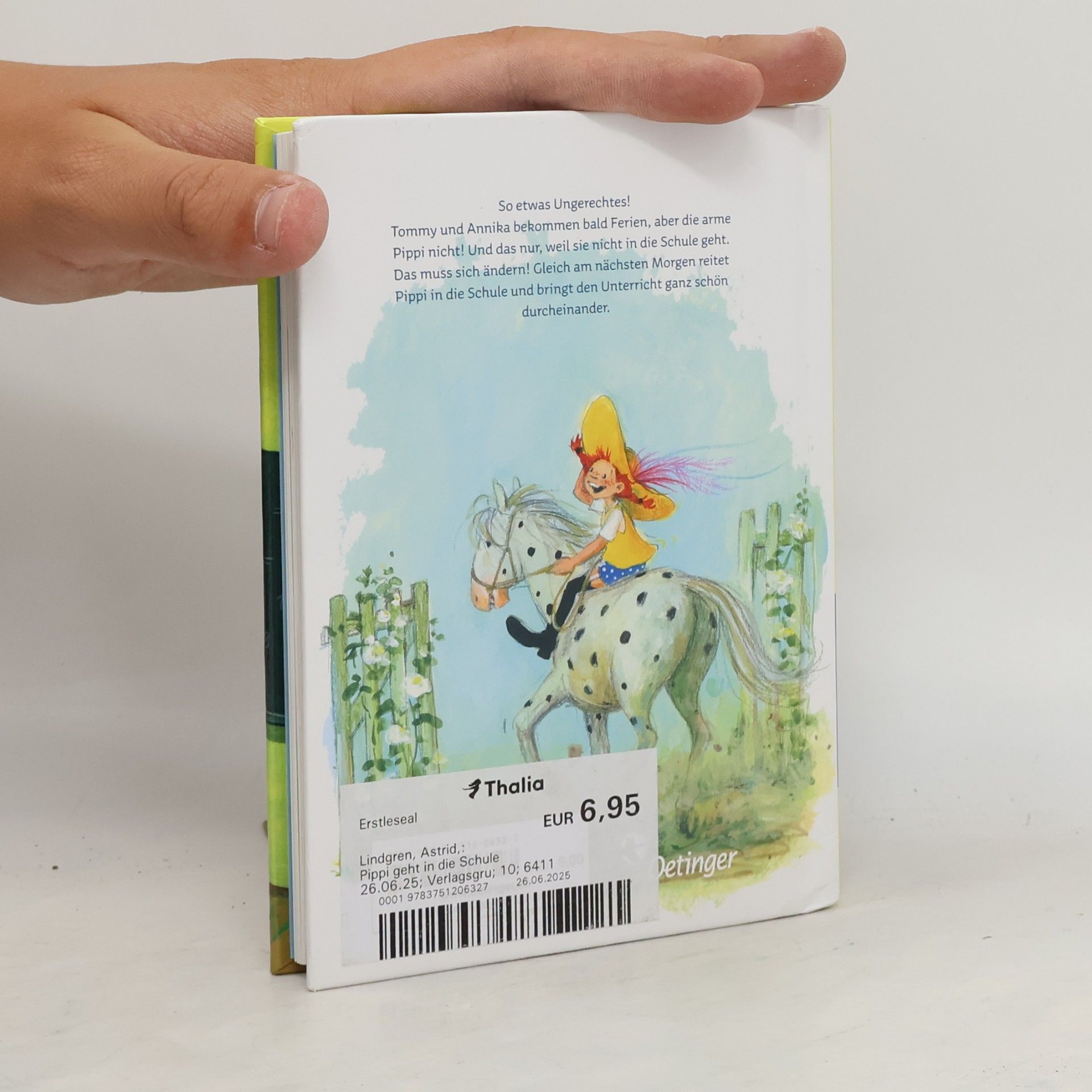 Astrid Lindgren Pippi geht in die Schule