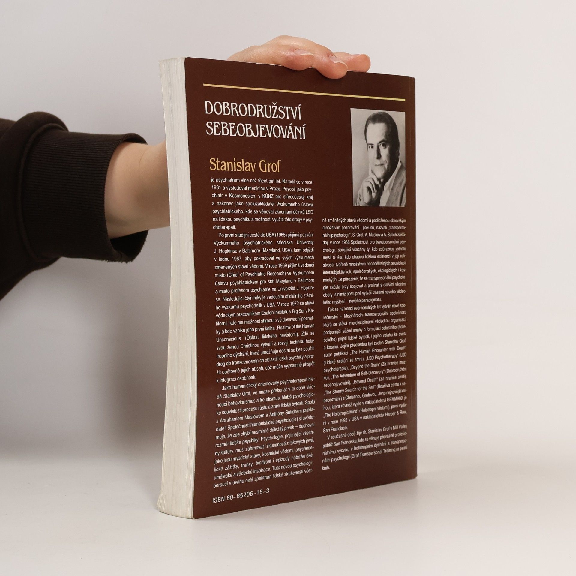 Stanislav Grof Dobrodružství sebeobjevování