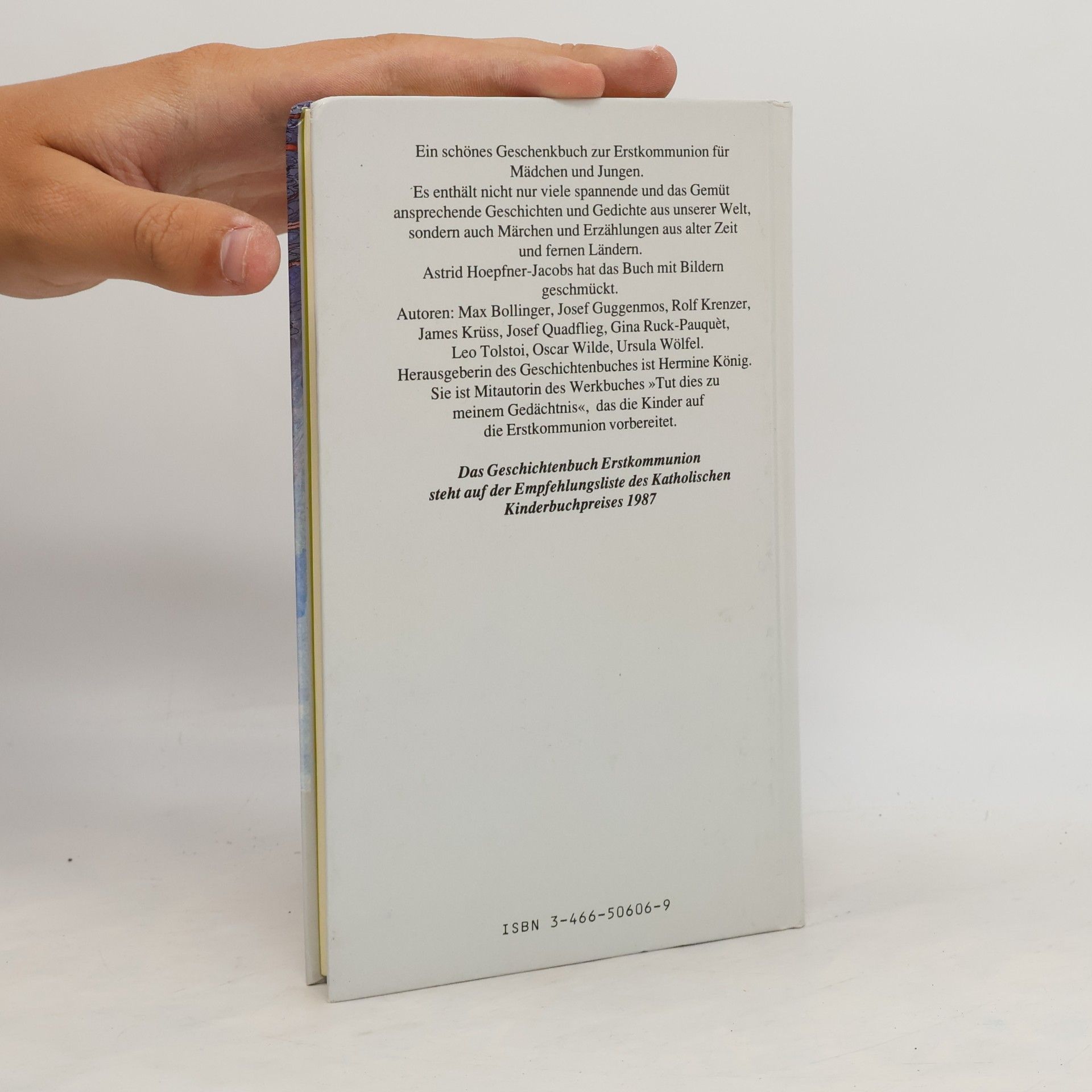 Hermine König Geschichtenbuch Erstkommunion