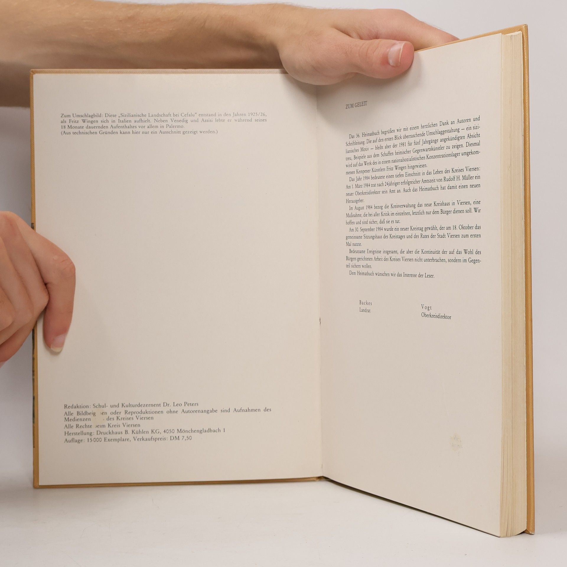 Autorenkollektiv Heimatbuch 1985. Des Kreises Viersen