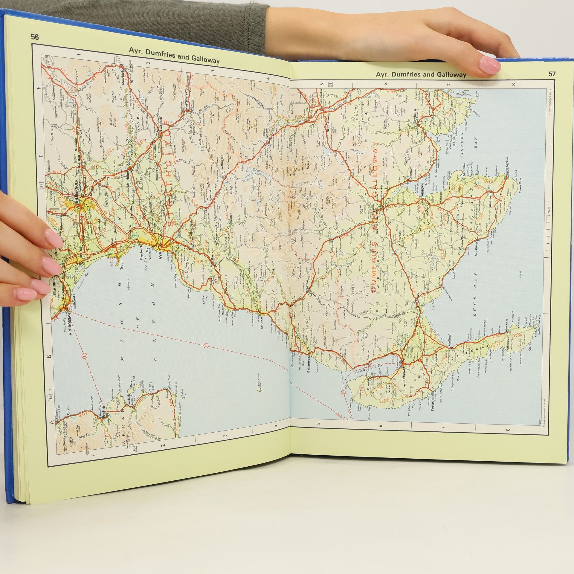 John Bartholomew and Son Road Atlas Britain
