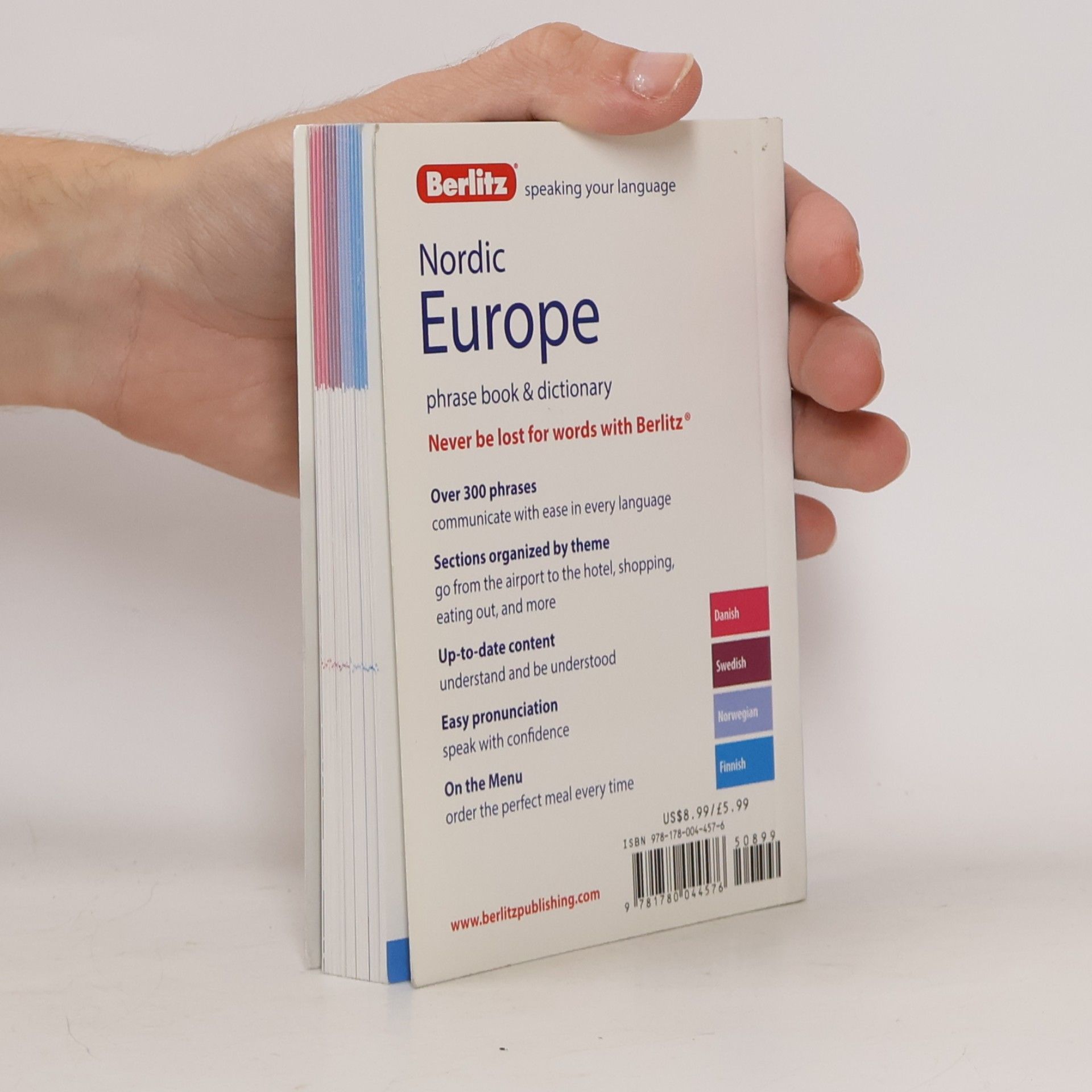 Berlitz Berlitz Phrase Book & Dictionary Nordic Europe