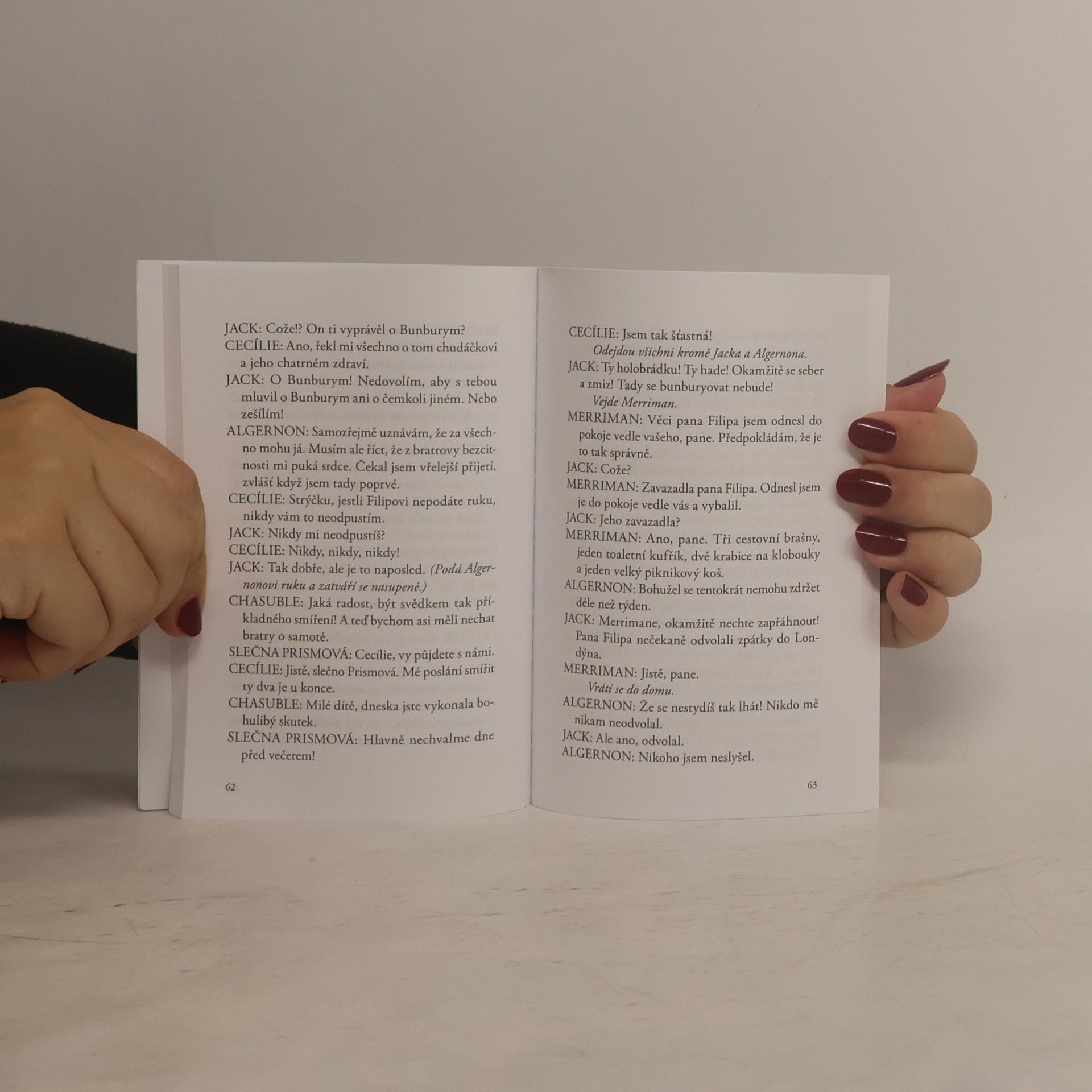 Oscar Wilde Jak důležité je mít Filipa