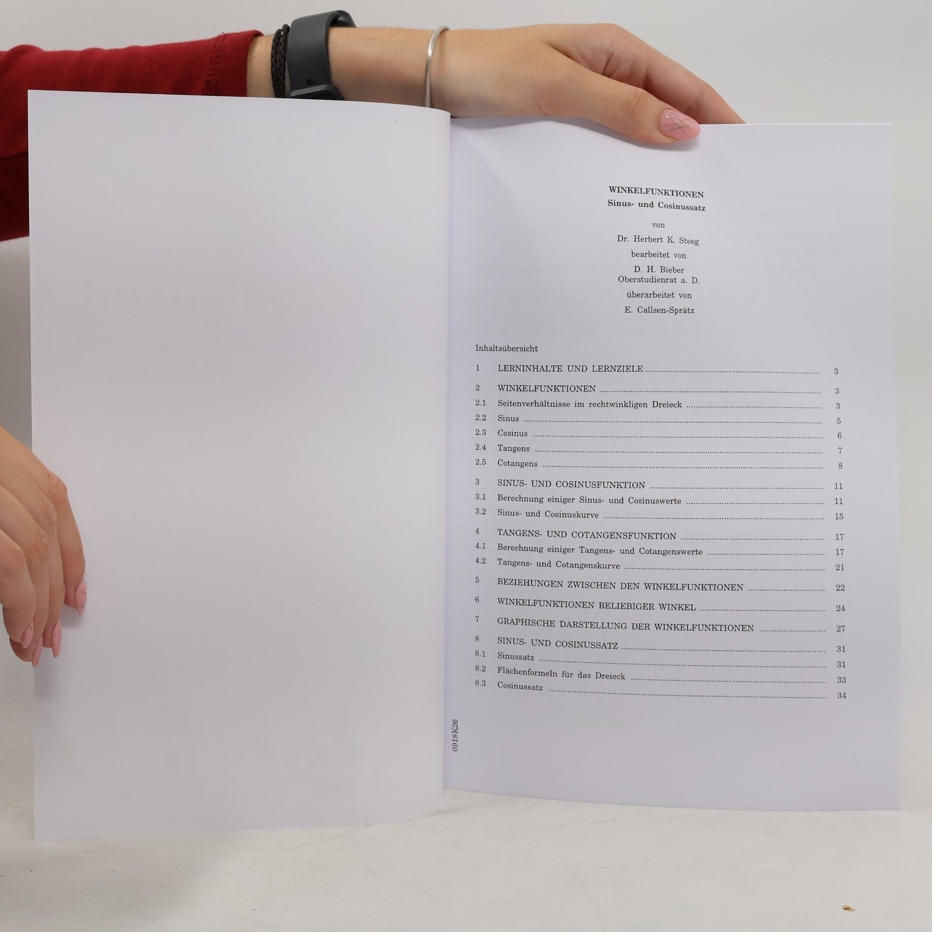 kolektiv Studienheft. Winkelfunktionen