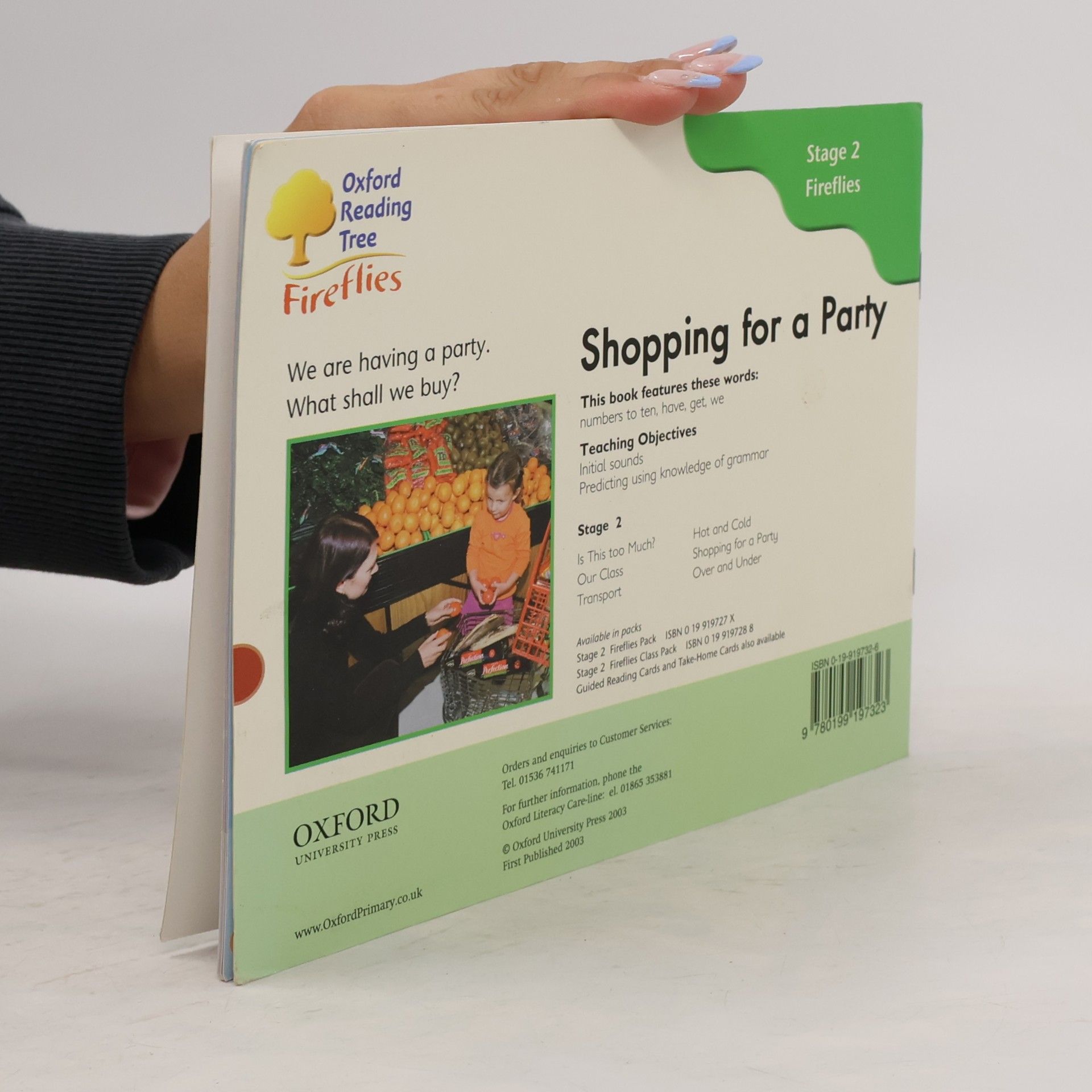 Luther Reimer Oxford Reading Tree: Stage 2: Fireflies: Shopping for a Party