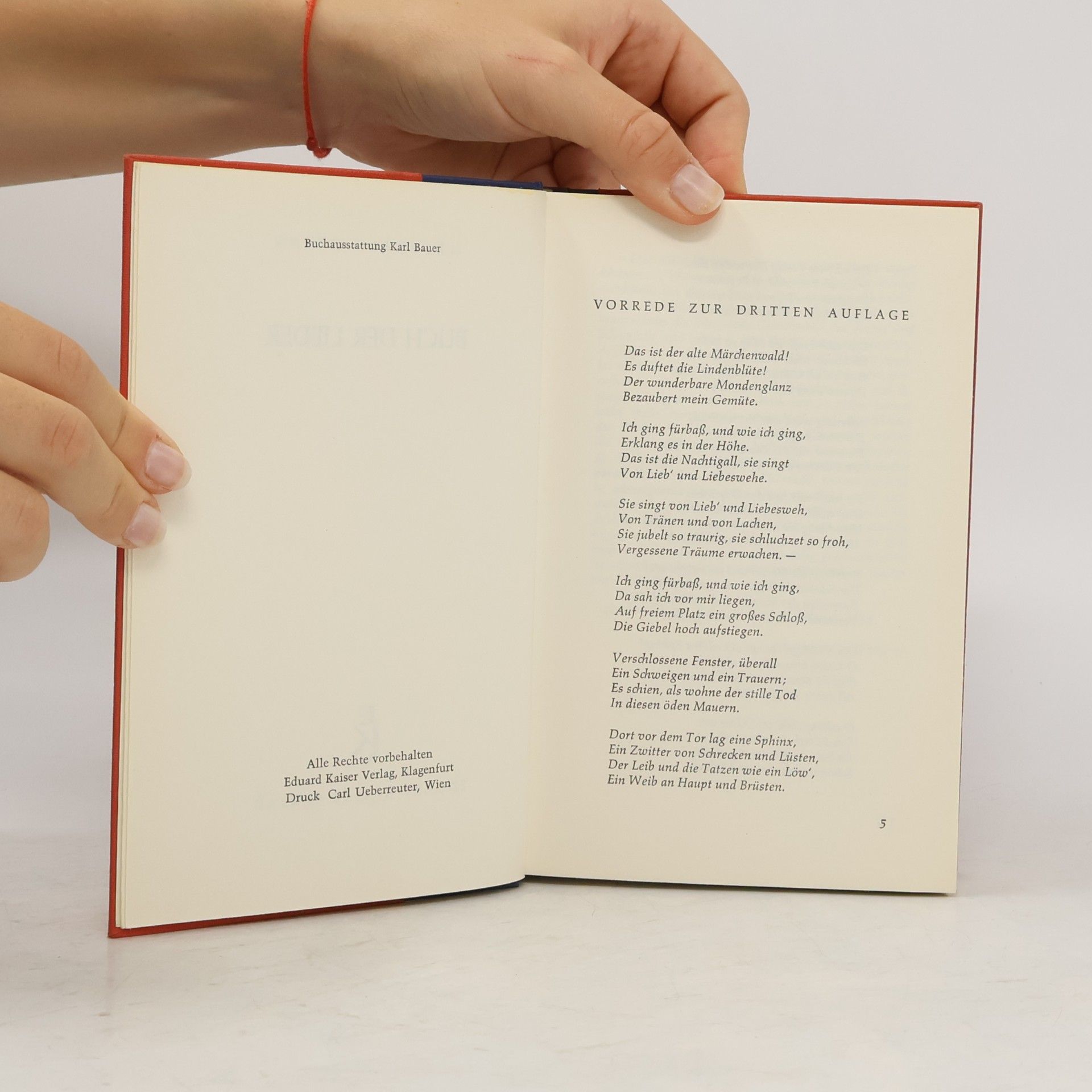 Heinrich Heine Buch der Lieder