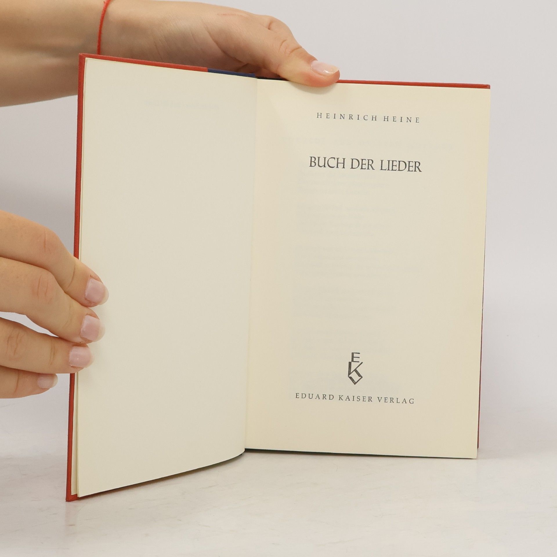 Heinrich Heine Buch der Lieder