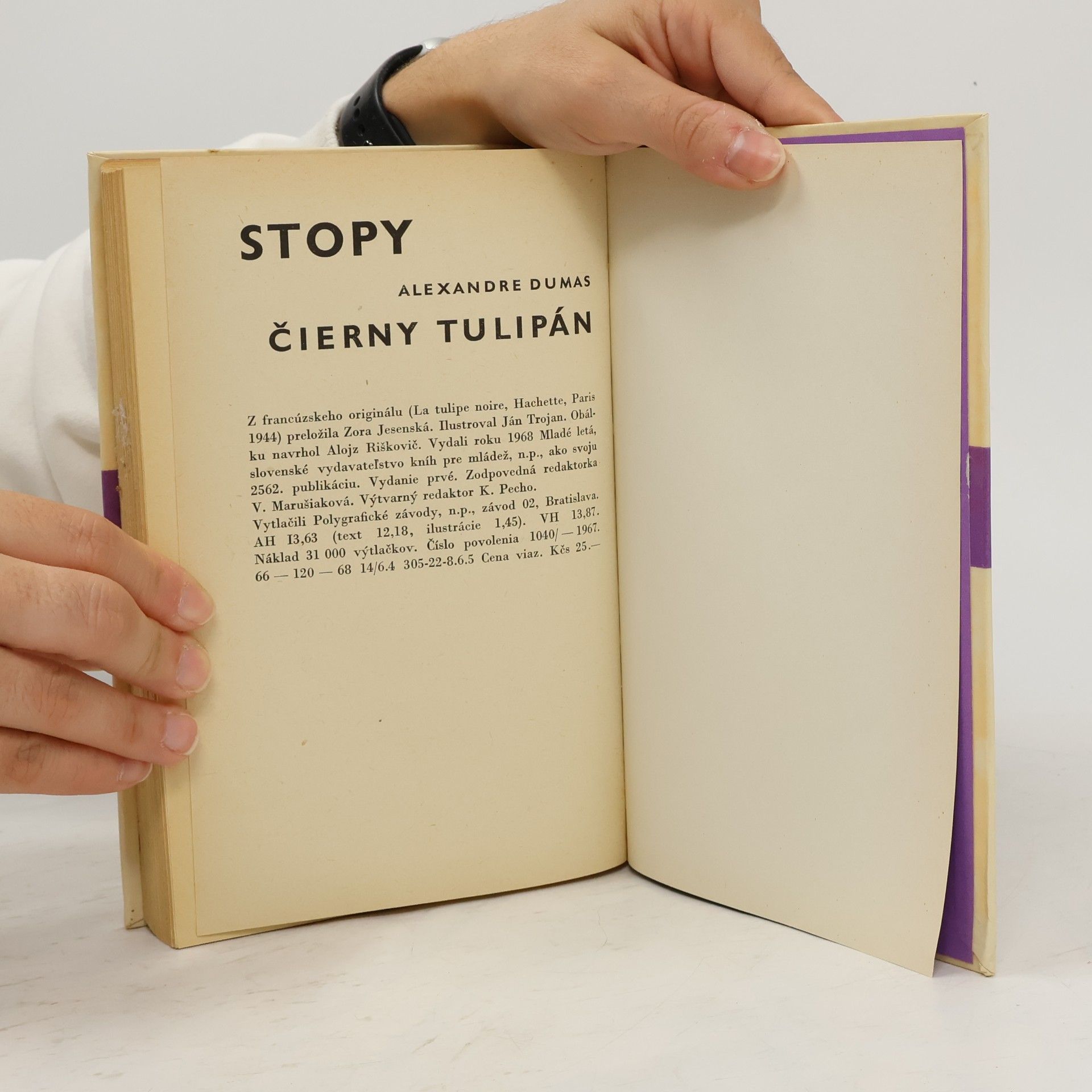 Alexandre Dumas Čierny tulipán