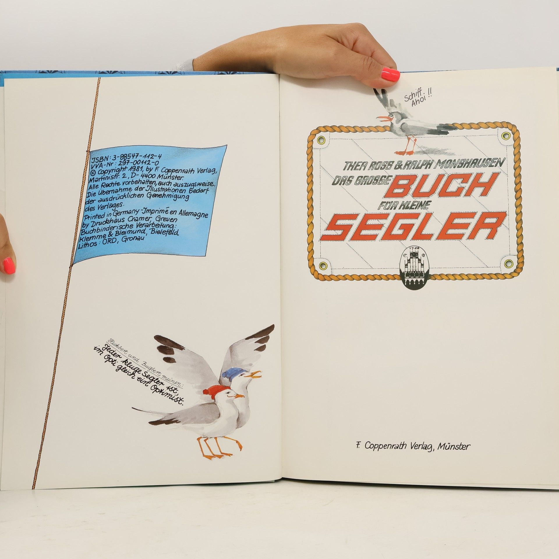 Thea Roß Das grosse Buch für kleine Segler