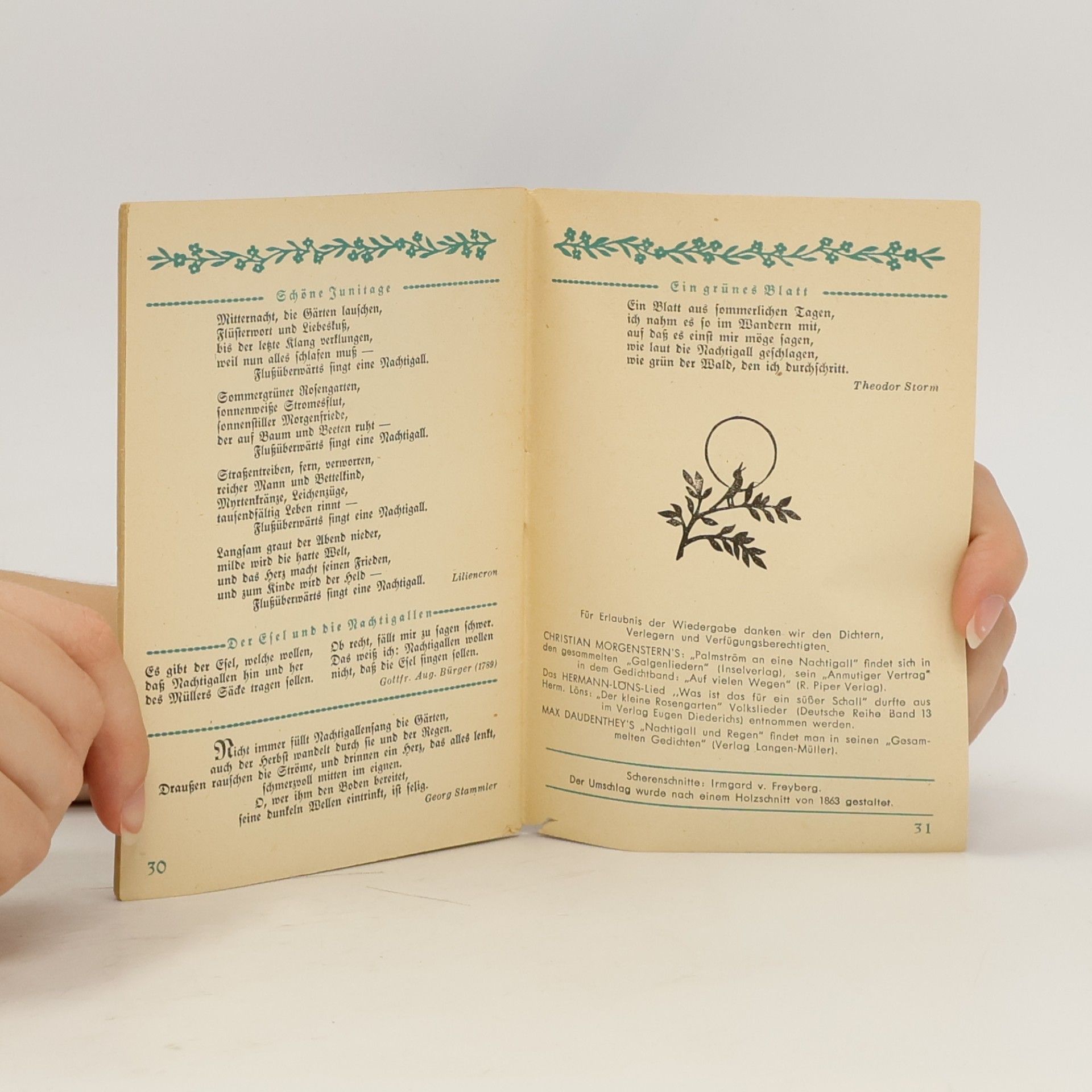kolektiv Das Nachtigallen-Büchlein