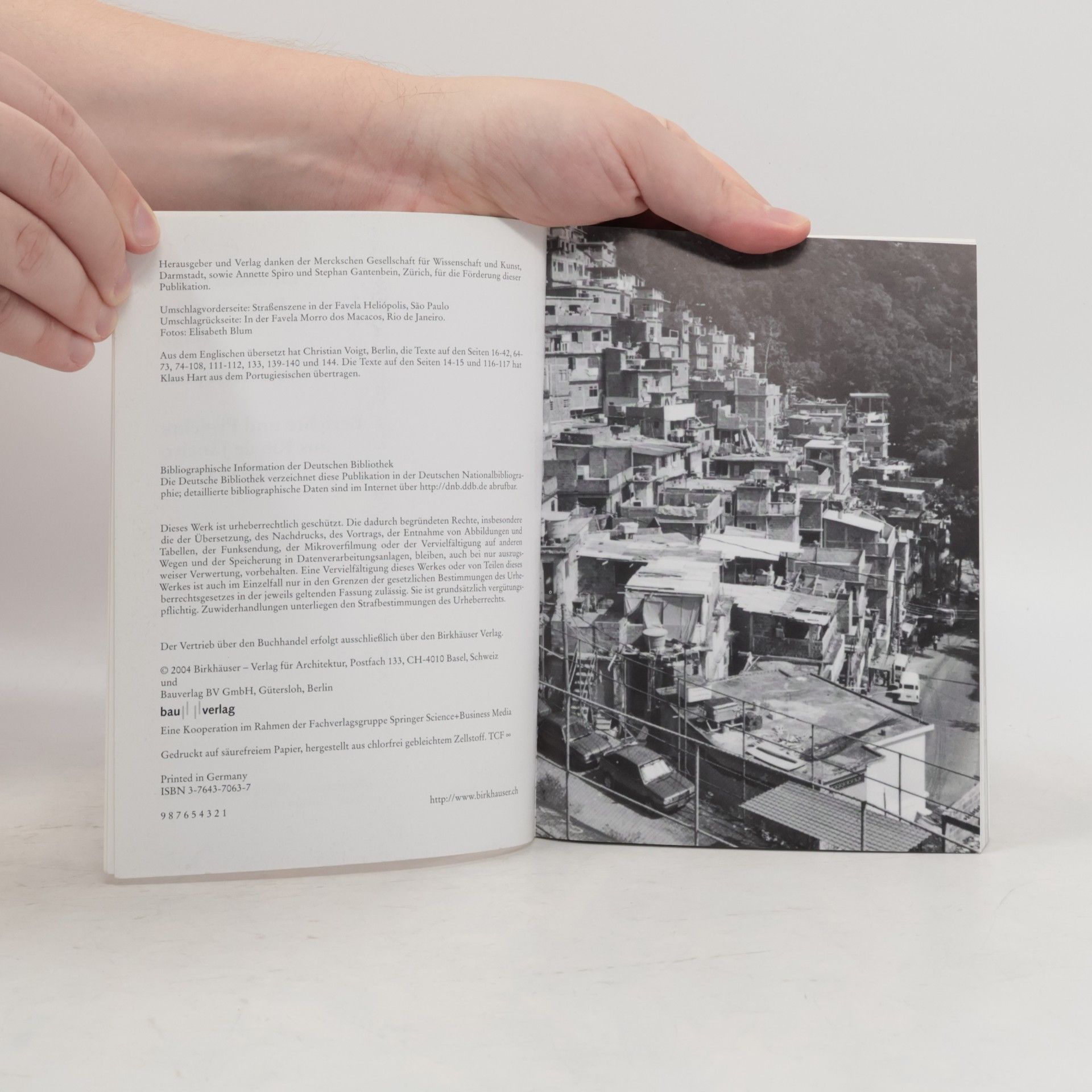 Elisabeth Blum Bauwelt Fundamente - 130: FavelaMetropolis