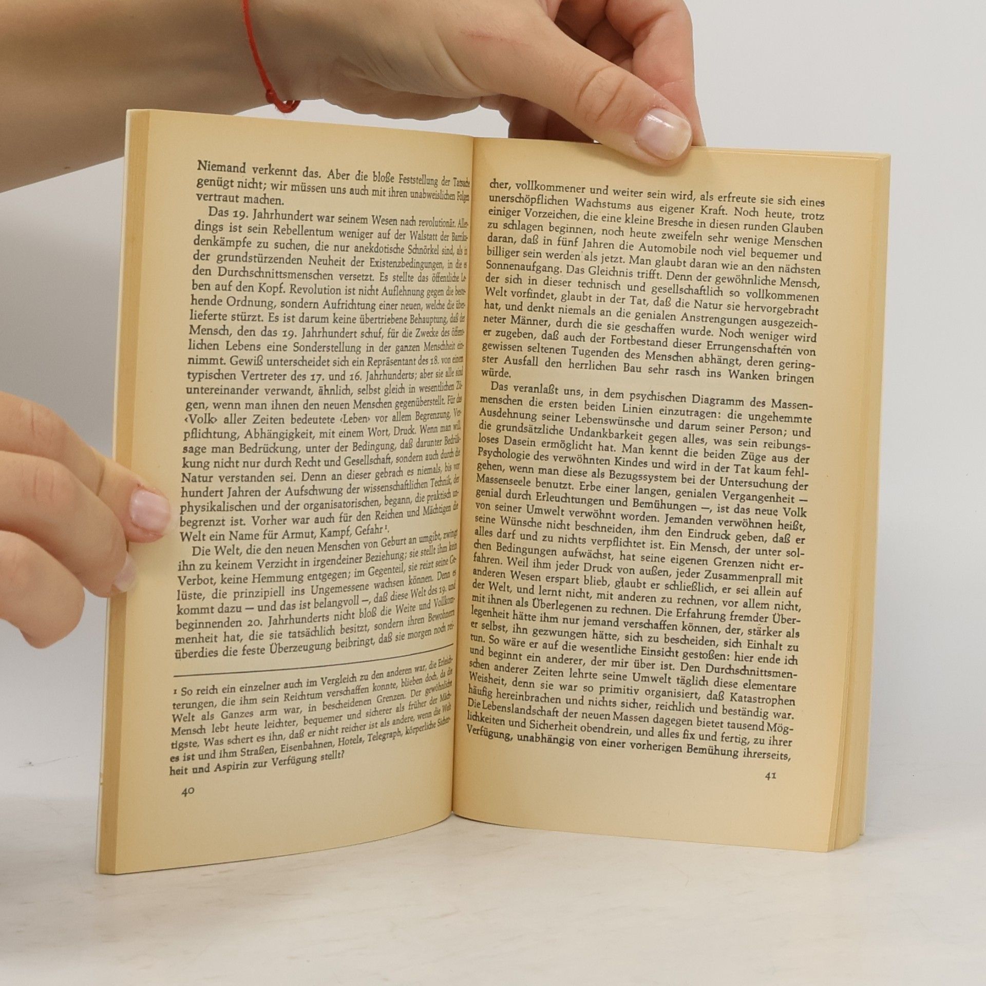 José Ortega y. Gasset Der Aufstand der Massen