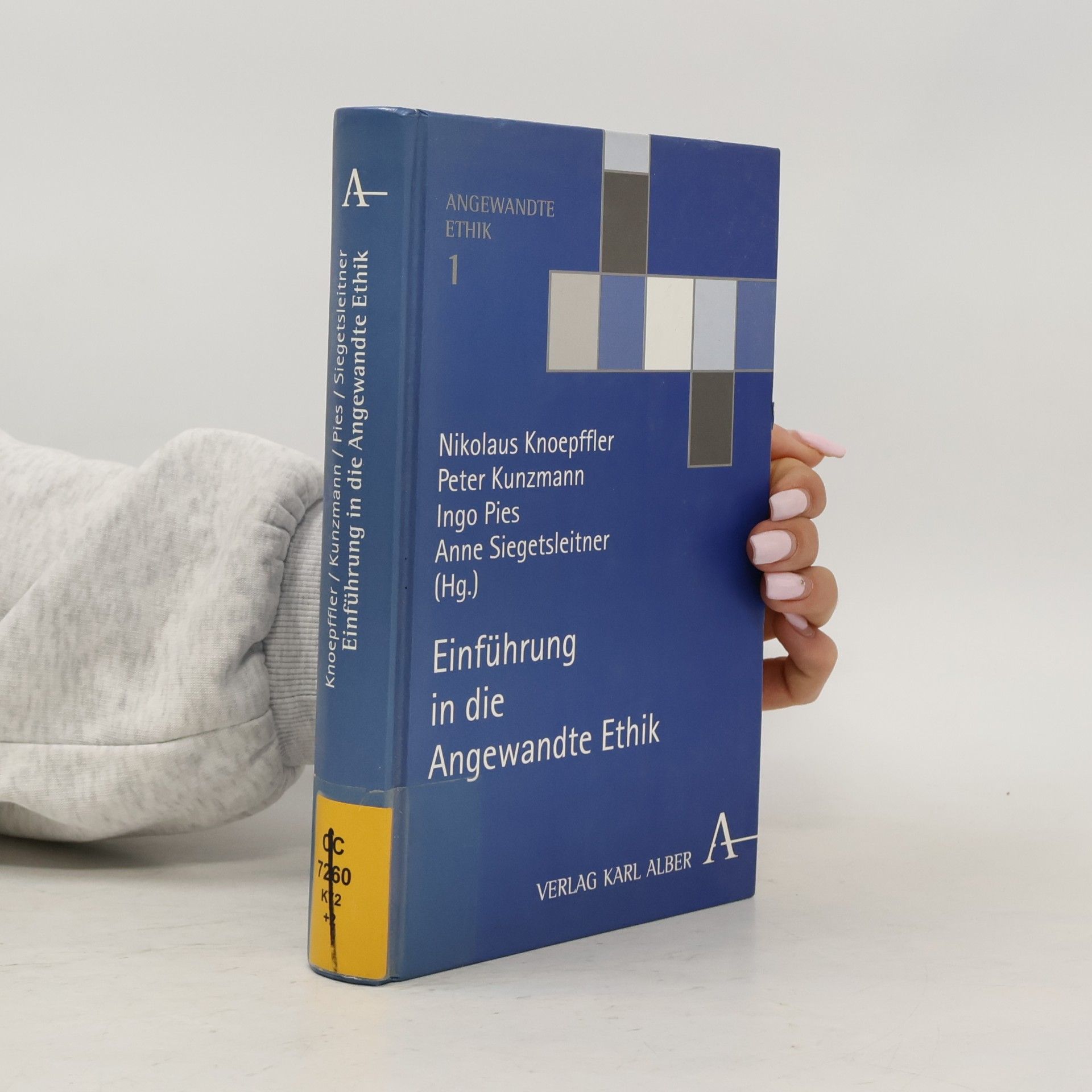 Anne Siegetsleitner Einführung in die angewandte Ethik