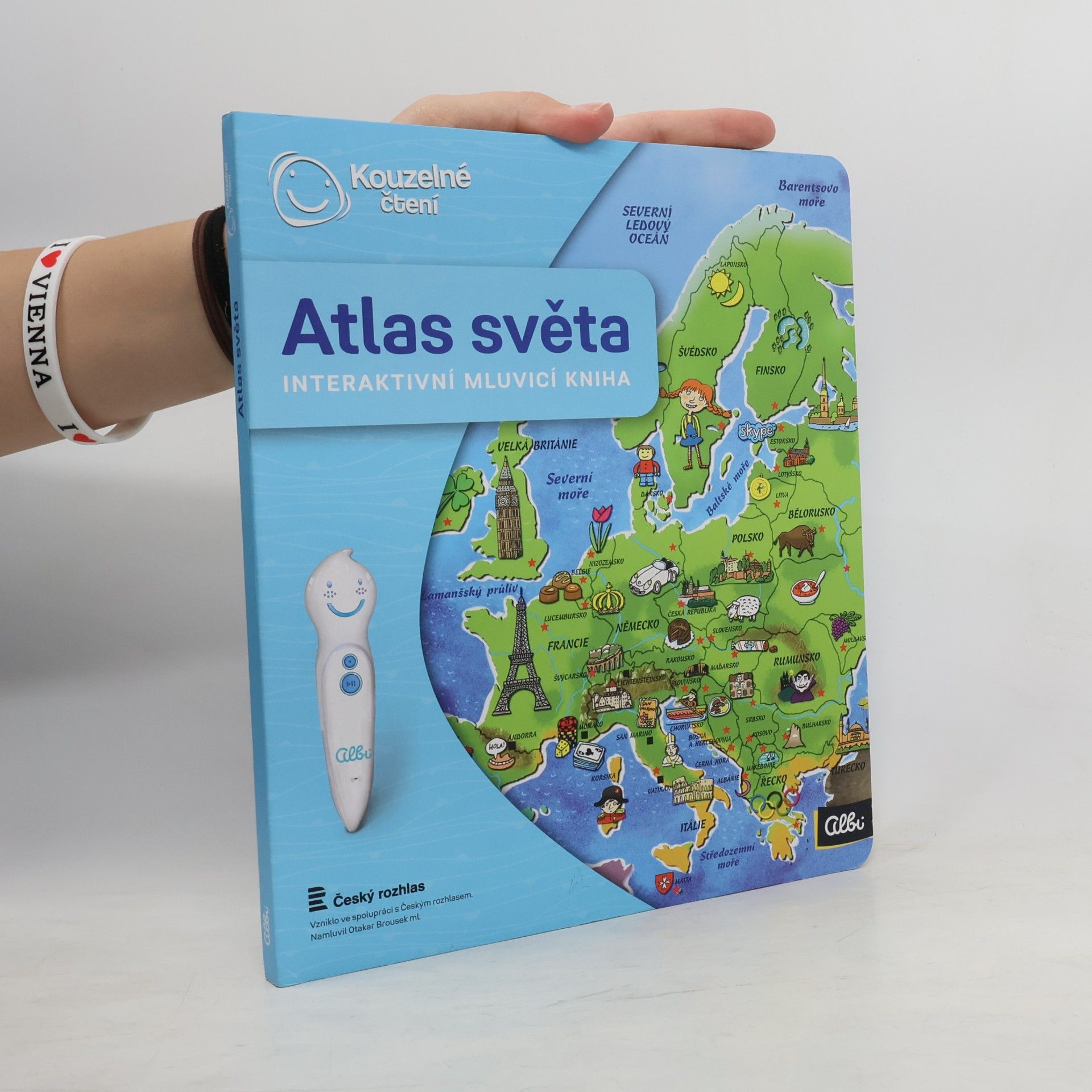 Tereza Kocová Atlas světa. Interaktivní mluvící kniha
