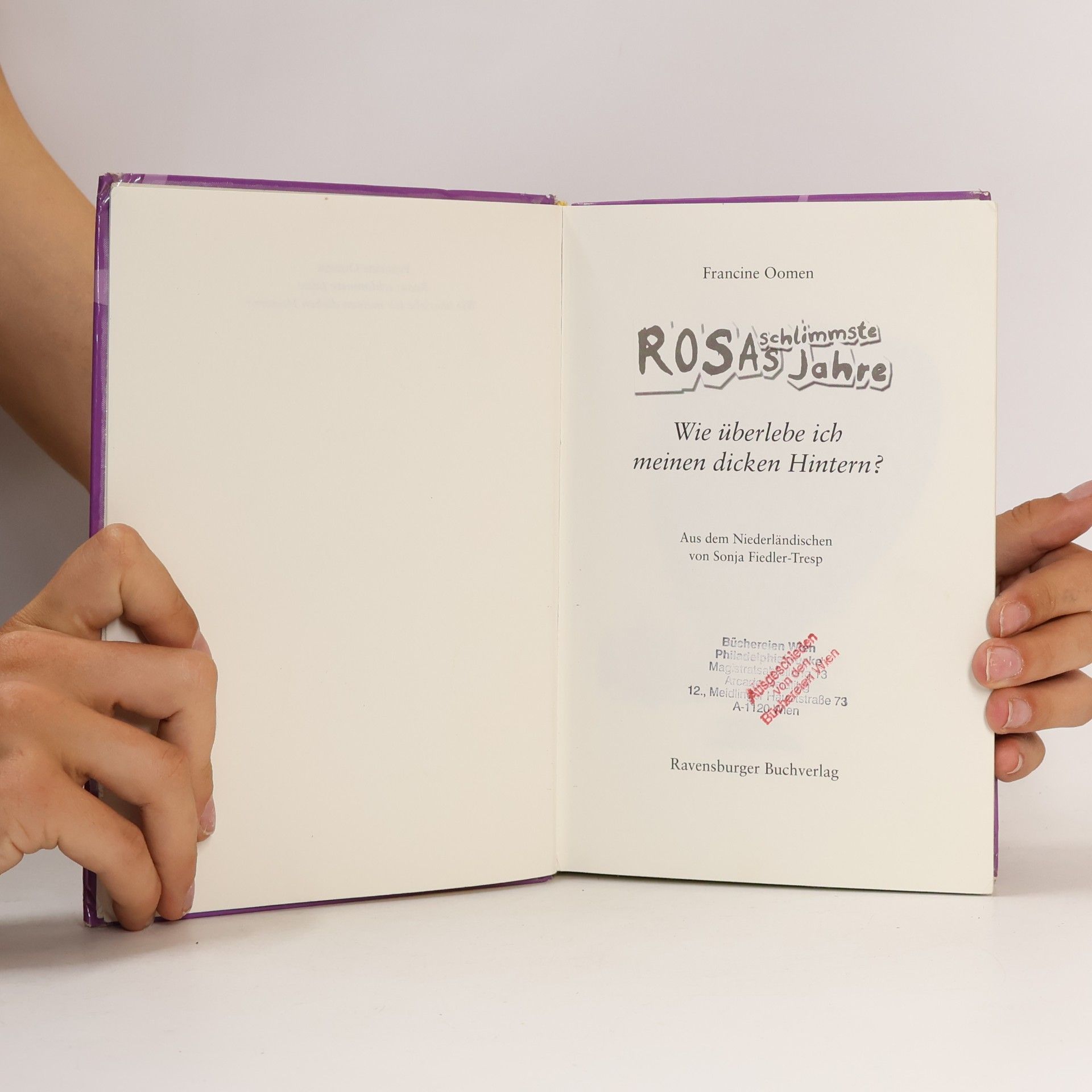 Francine Oomen Rosas schlimmste Jahre