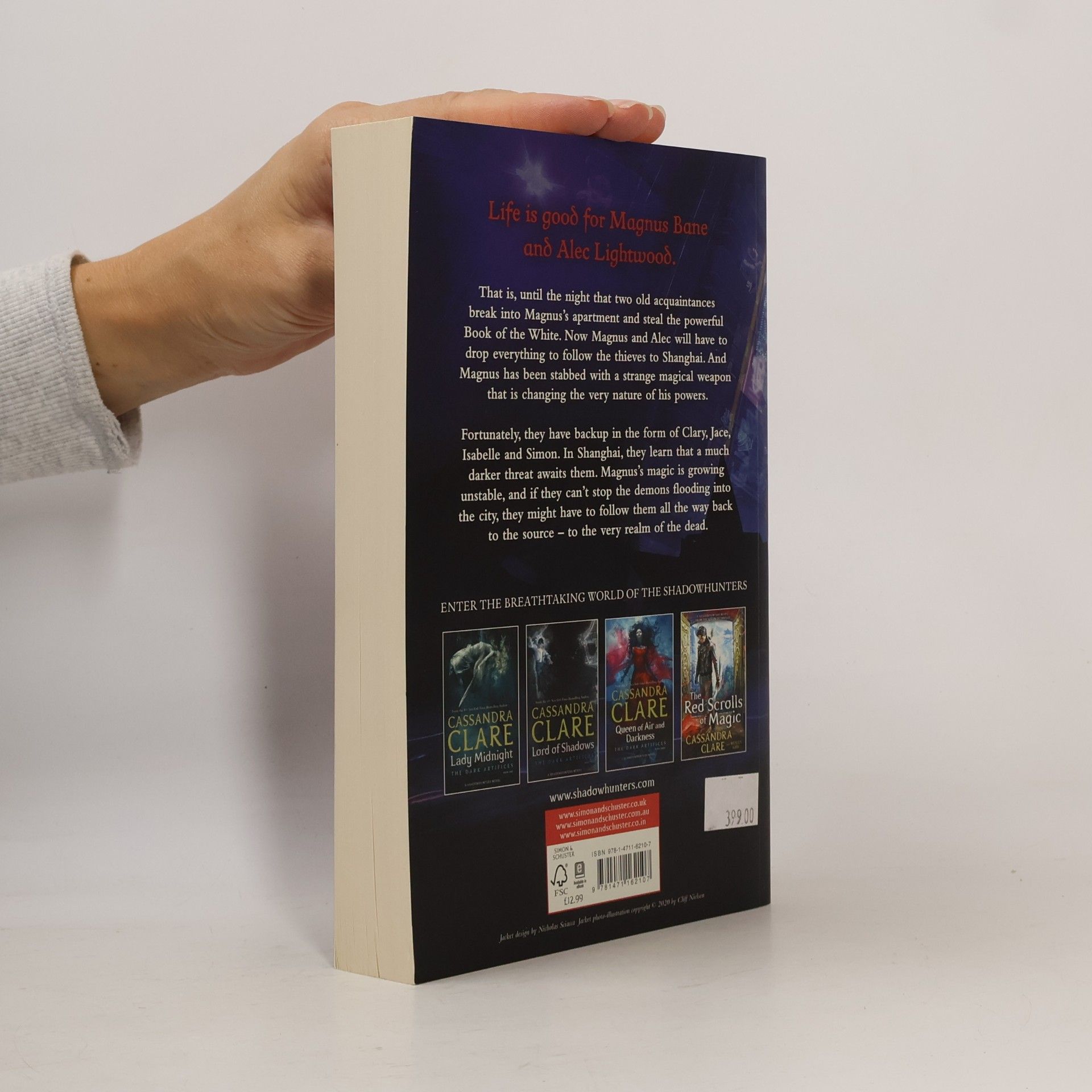 Cassandra Clare The Lost Book of the White