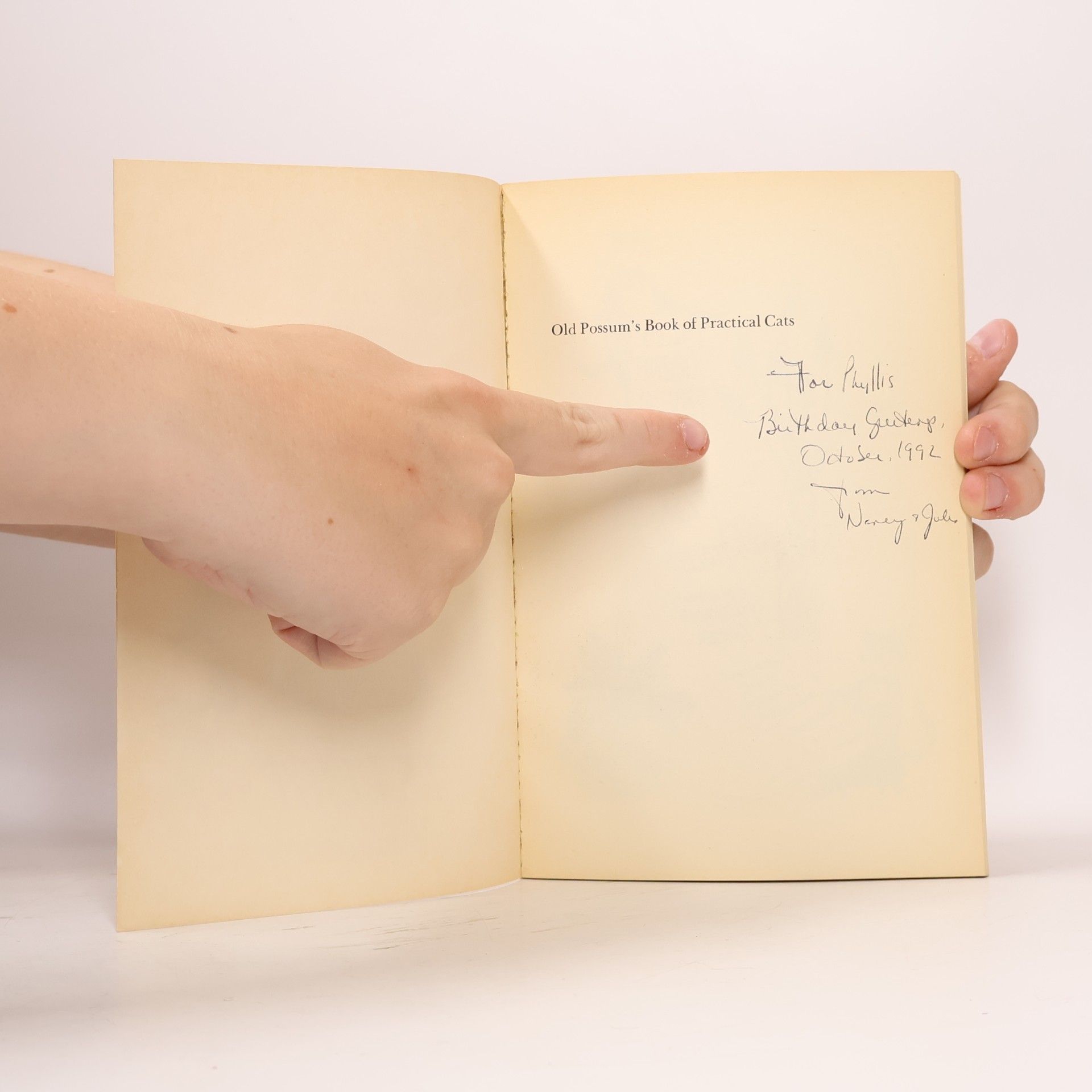 Thomas Stearns Eliot Old Possum's Book of Practical Cats