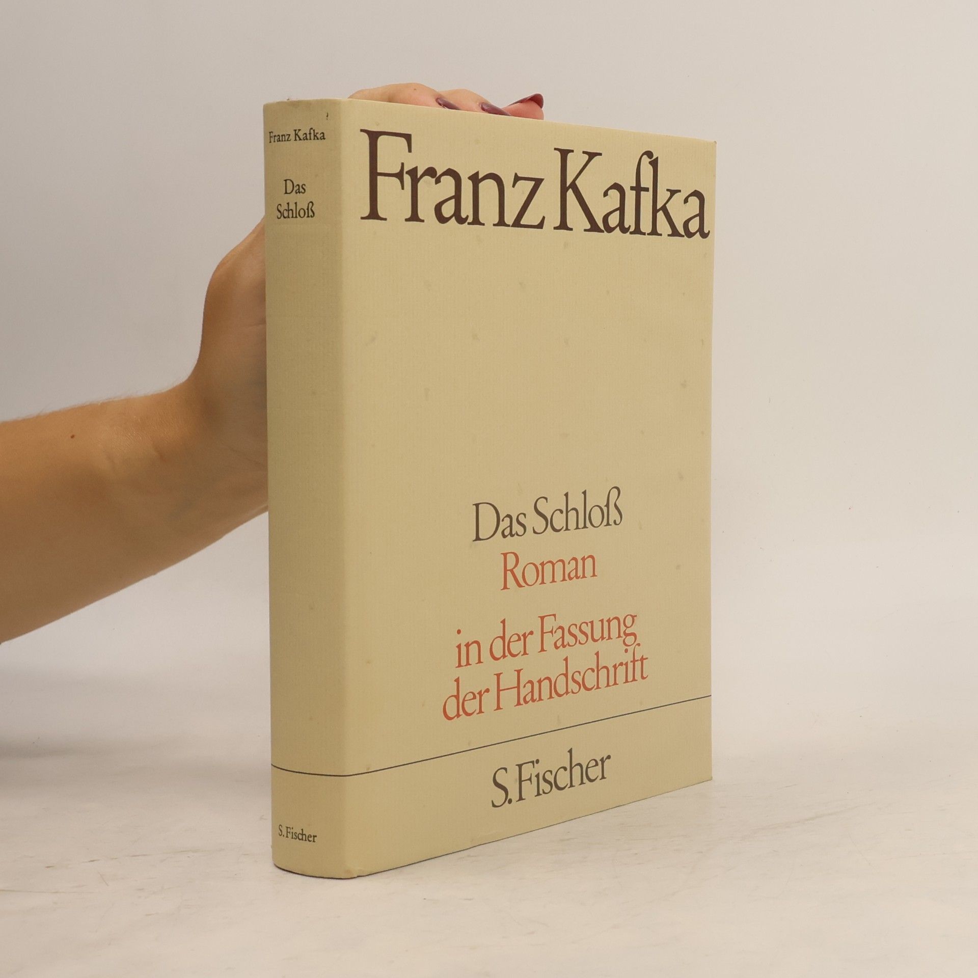 Malcolm Pasley Das Schloß (in der Fassung der Handschrift)