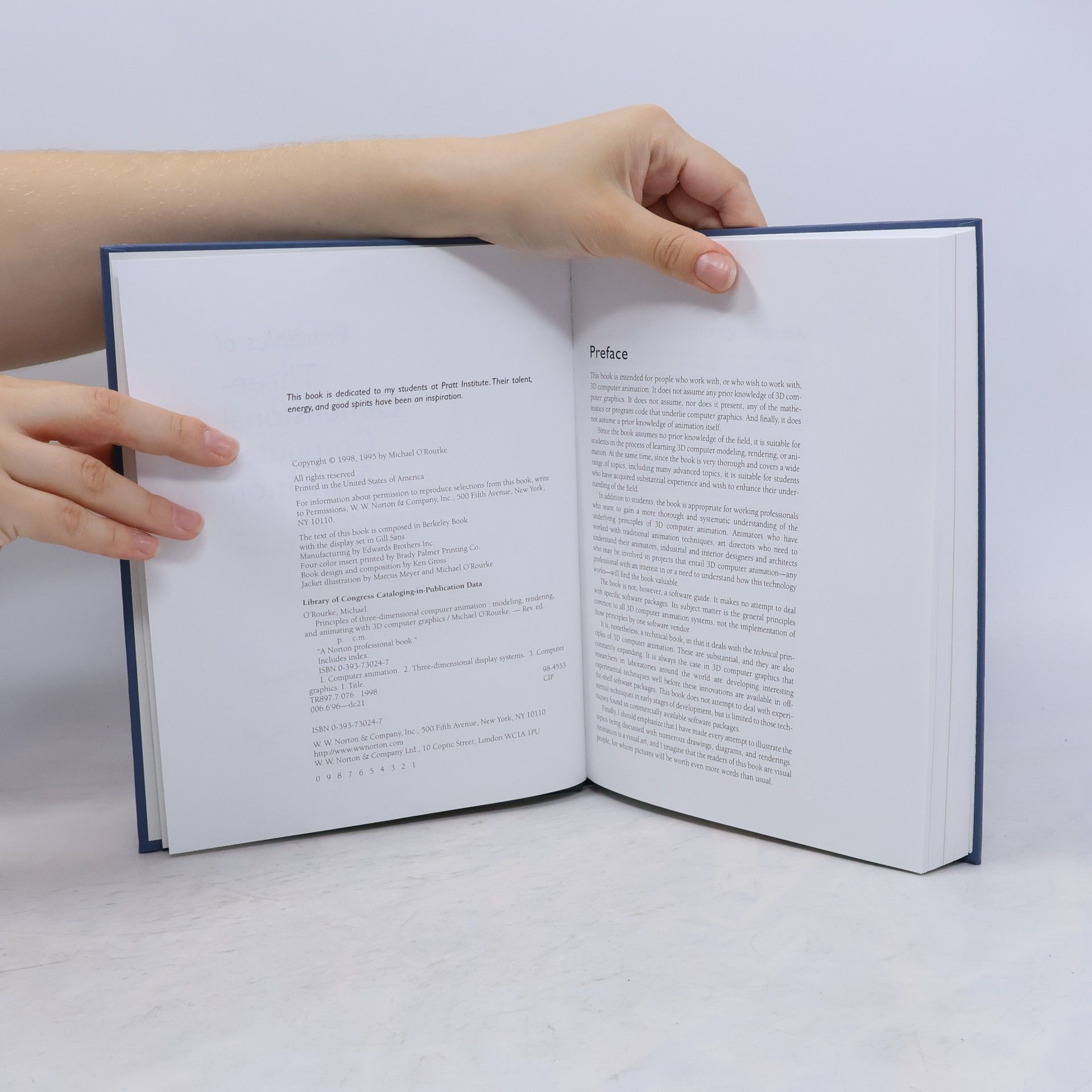 Michael O'Rourke Principles of Three-Dimensional Computer Animation