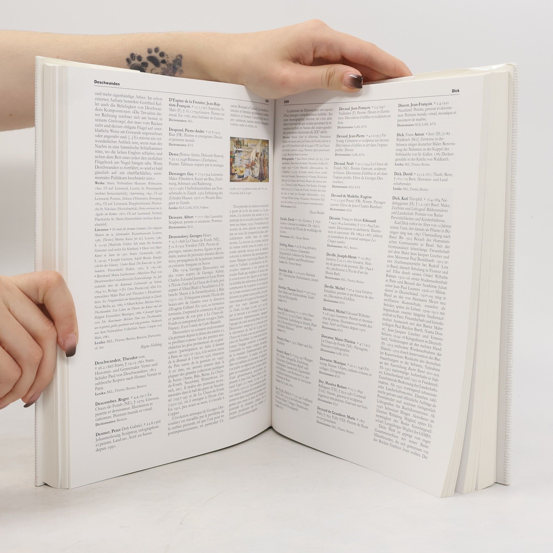 Biografisches Lexikon der schweizer Kunst