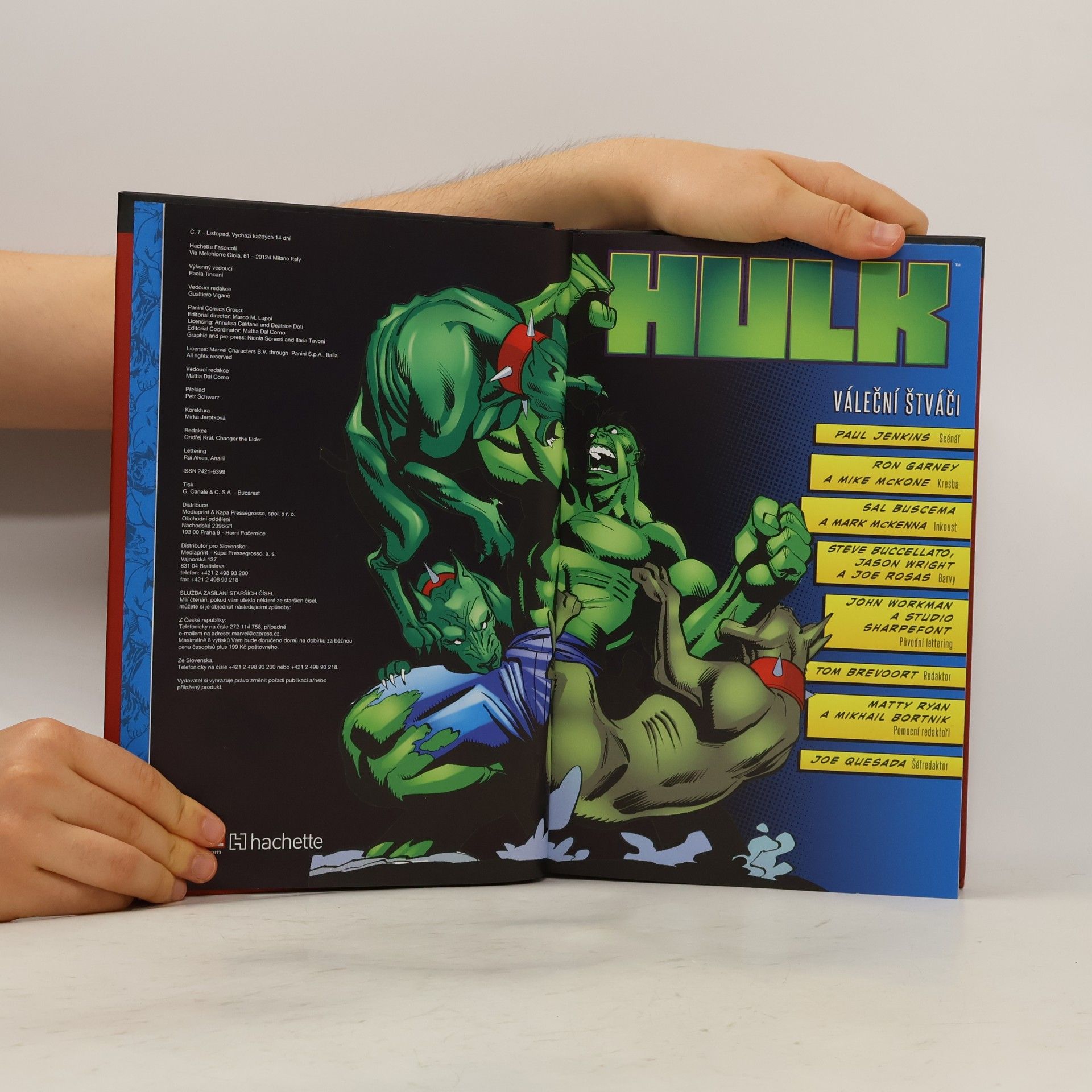 Paul Jenkins Nejmocnější hrdinové Marvelu 7. Hulk