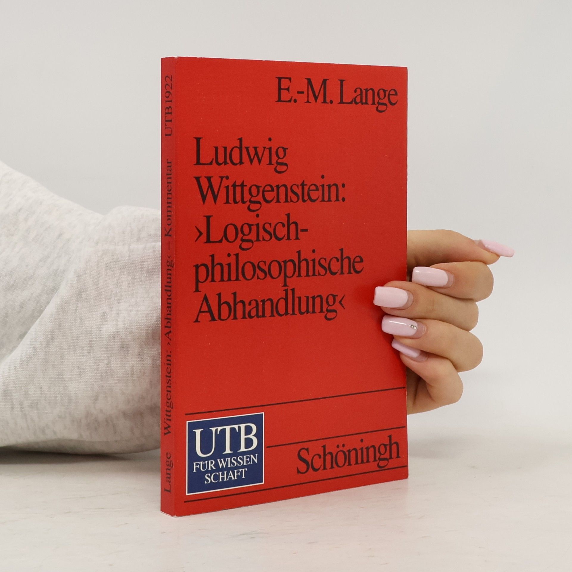 Ernst Michael Lange Ludwig Wittgenstein
