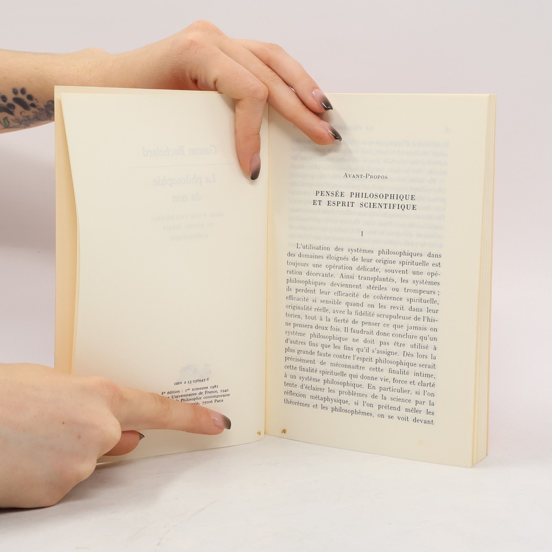 Gaston Bachelard Philosophie du non (la)