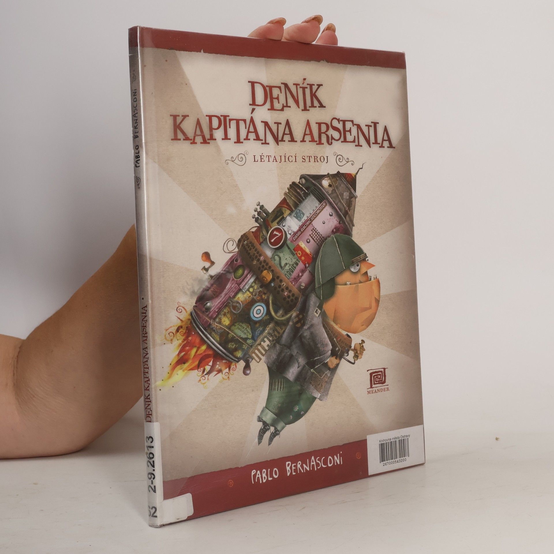 Pablo Bernasconi Deník kapitána Arsenia. Létající stroj
