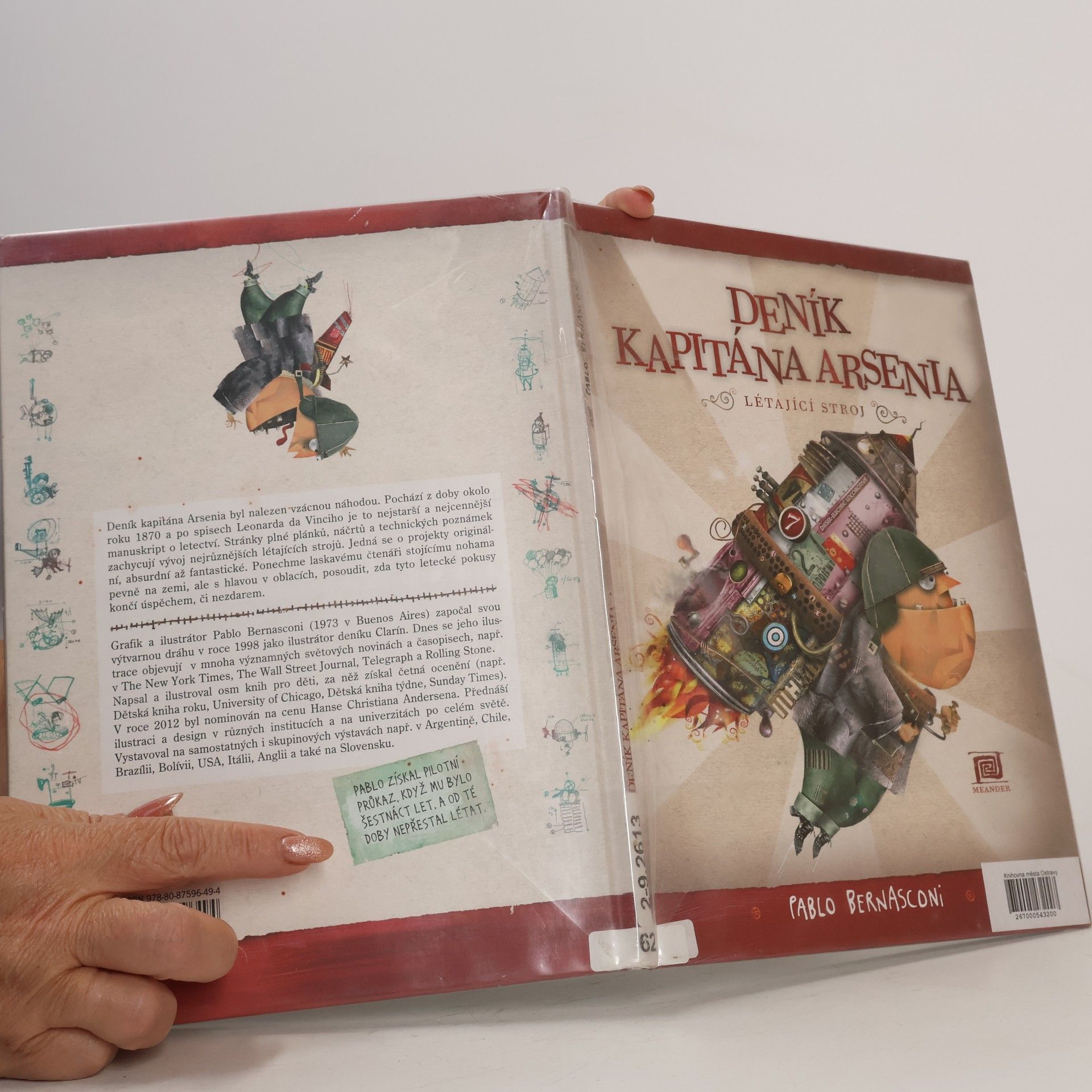Pablo Bernasconi Deník kapitána Arsenia. Létající stroj