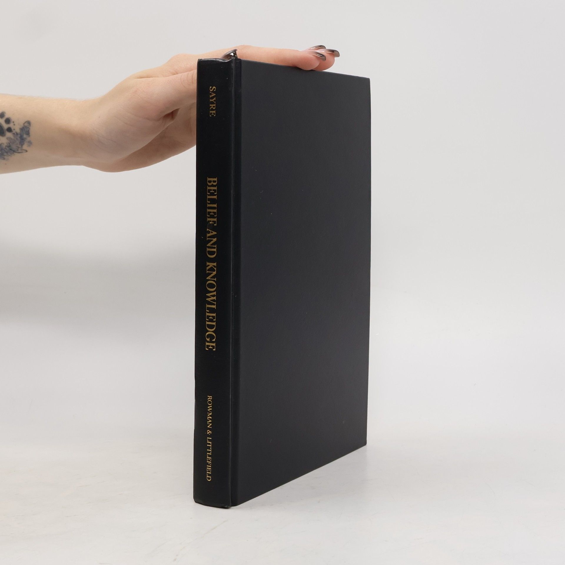 Kenneth M. Sayre Belief and Knowledge