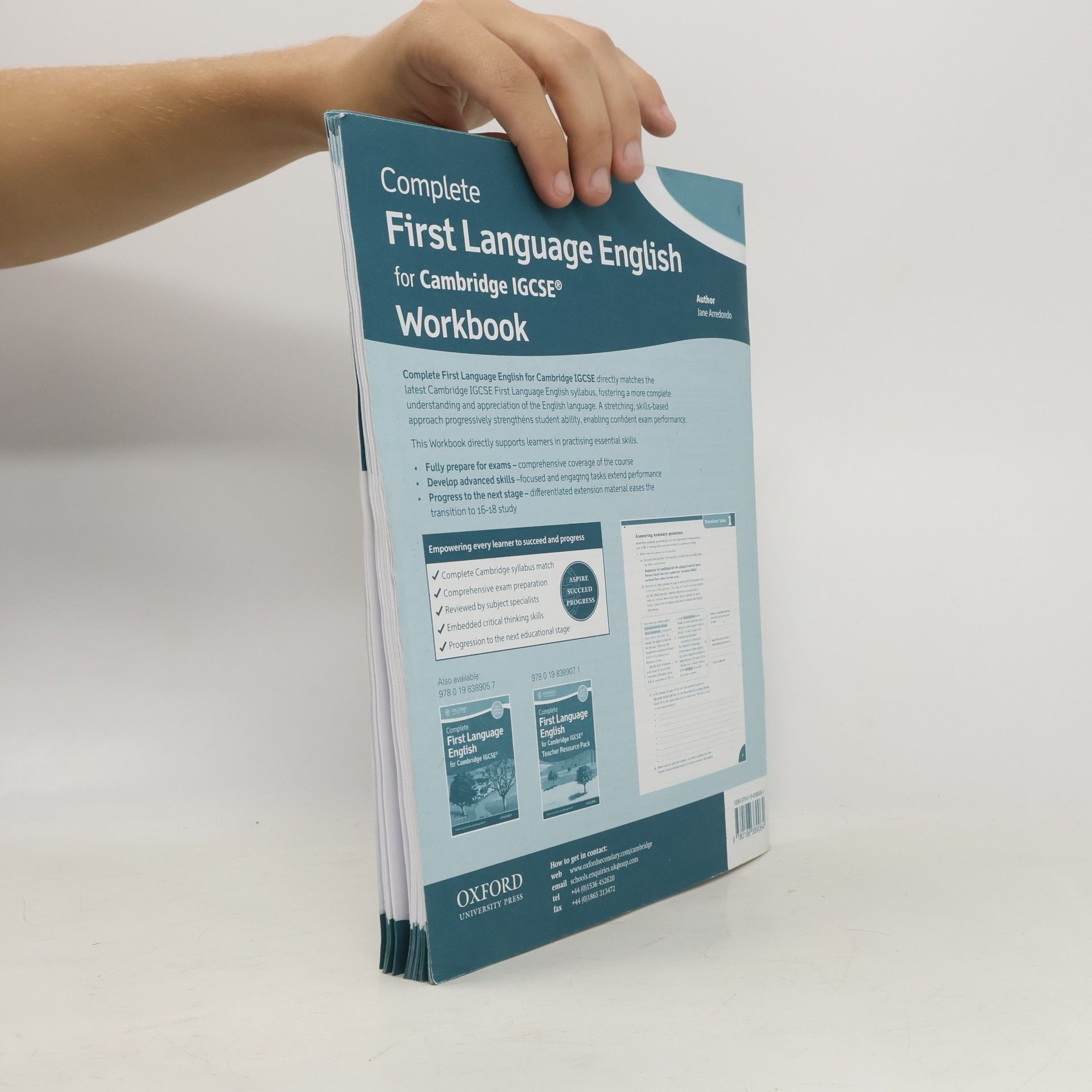Jane Arredondo Complete First Language English for Cambridge IGCSE® Workbook
