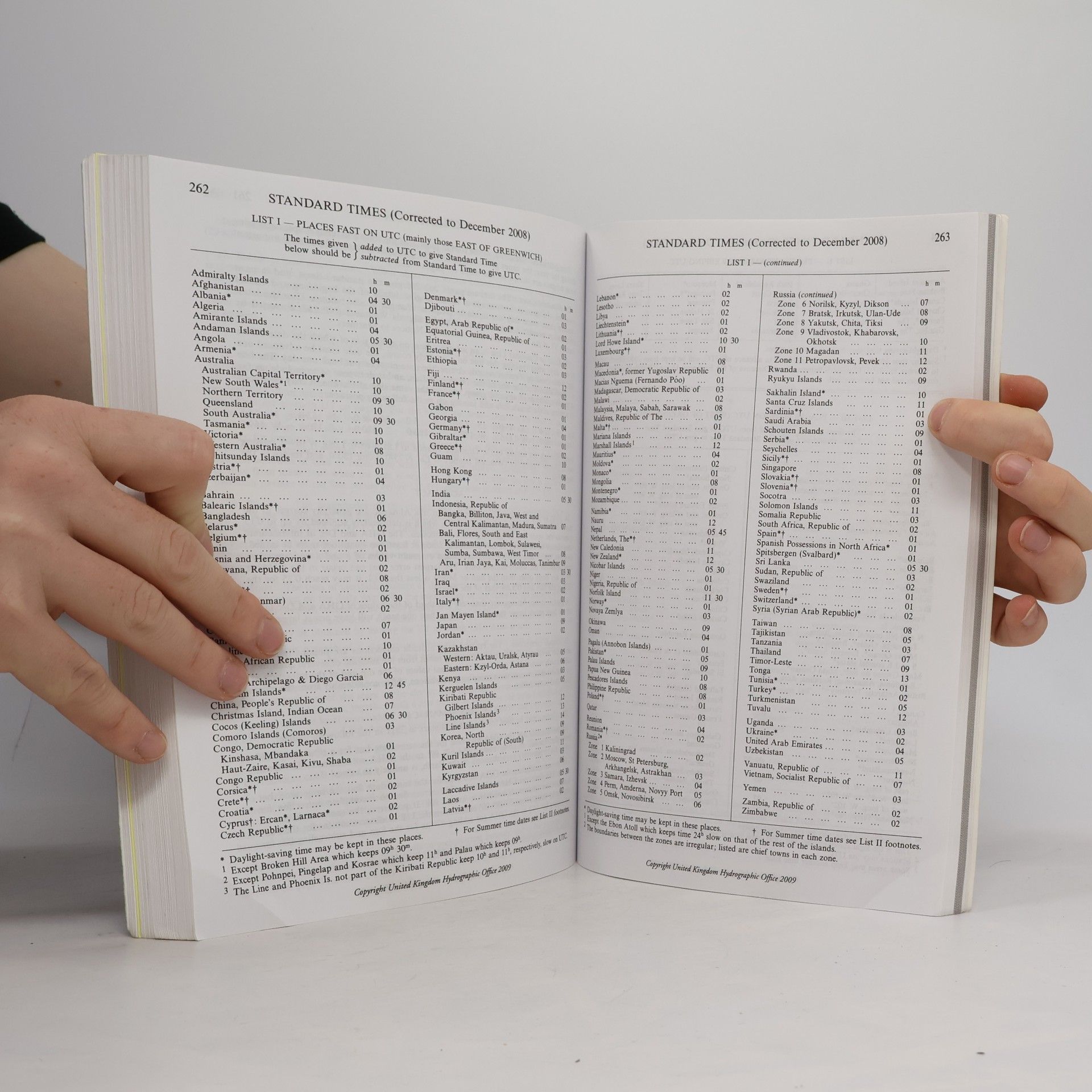 United Kingdom Hydrographic Office 2010 Nautical Almanac Commercial Edition