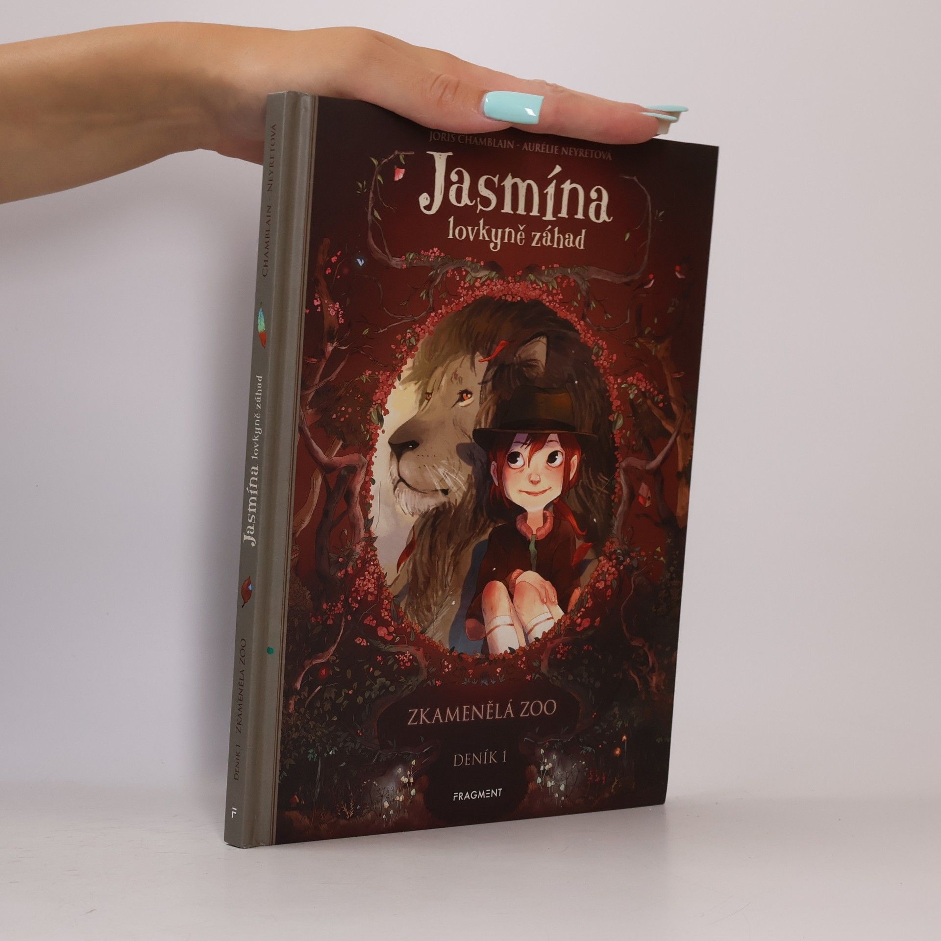 Joris Chamblain Jasmína lovkyně záhad: Zkamenělá zoo