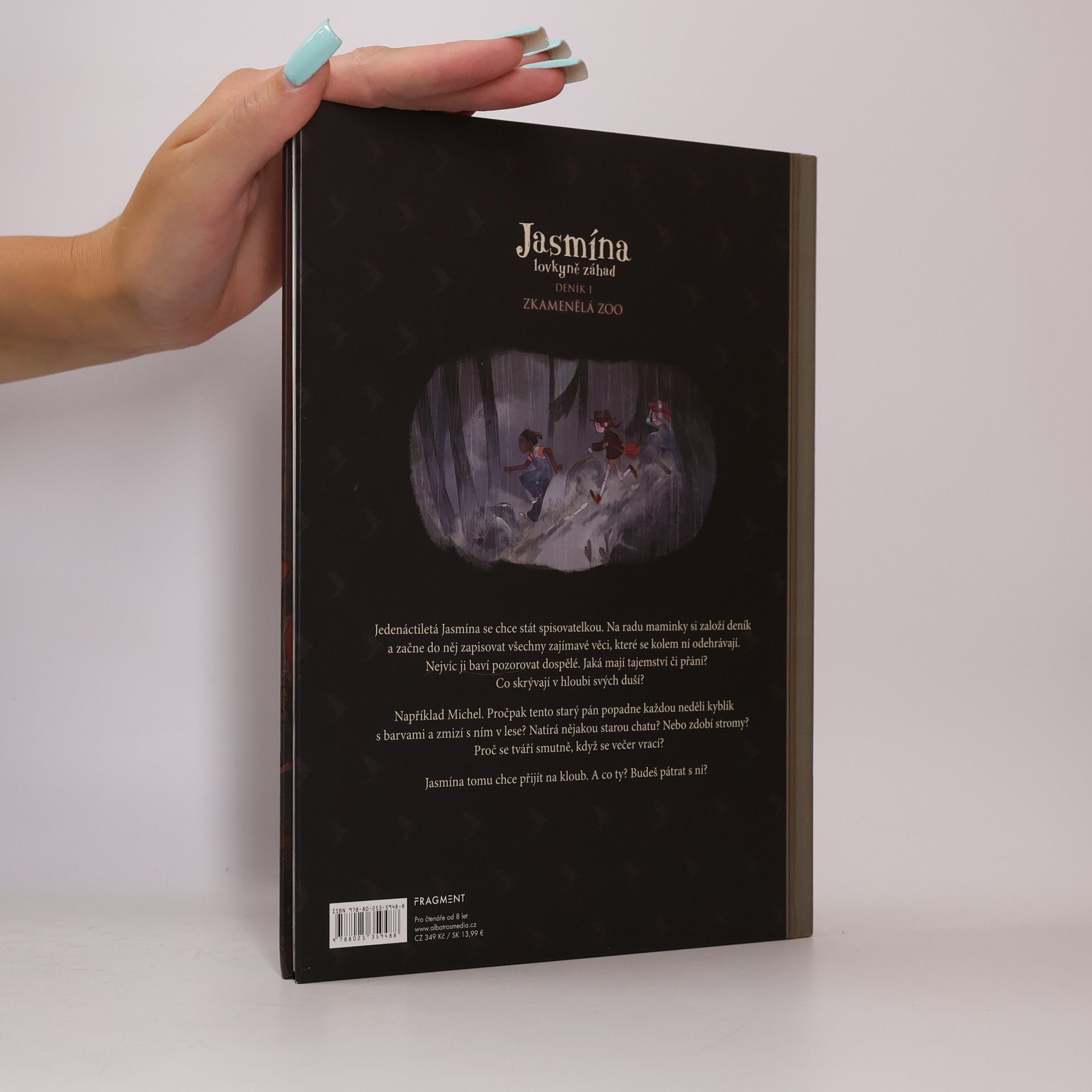 Joris Chamblain Jasmína lovkyně záhad: Zkamenělá zoo