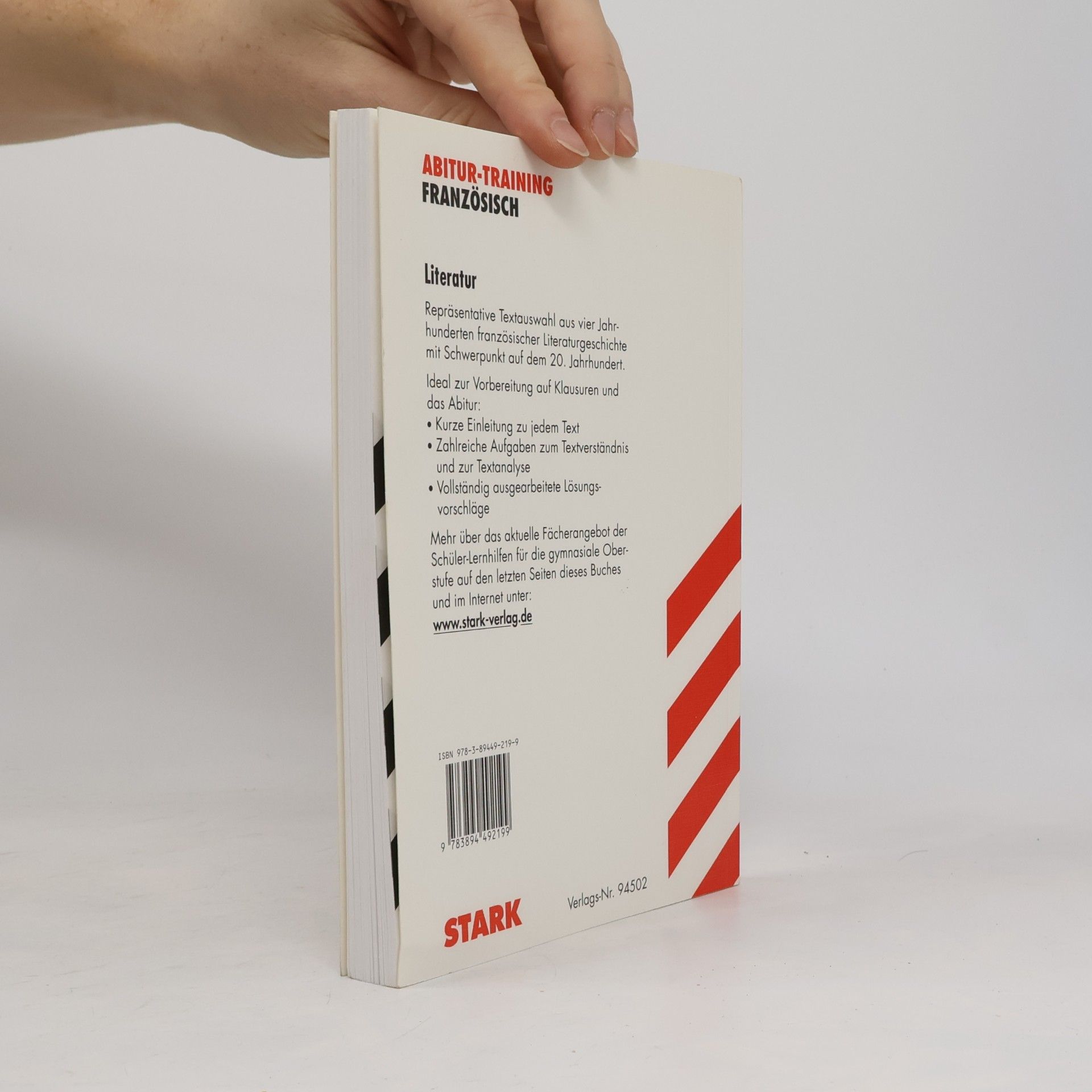Rotraud Benl Abitur-Training Französisch: Literatur