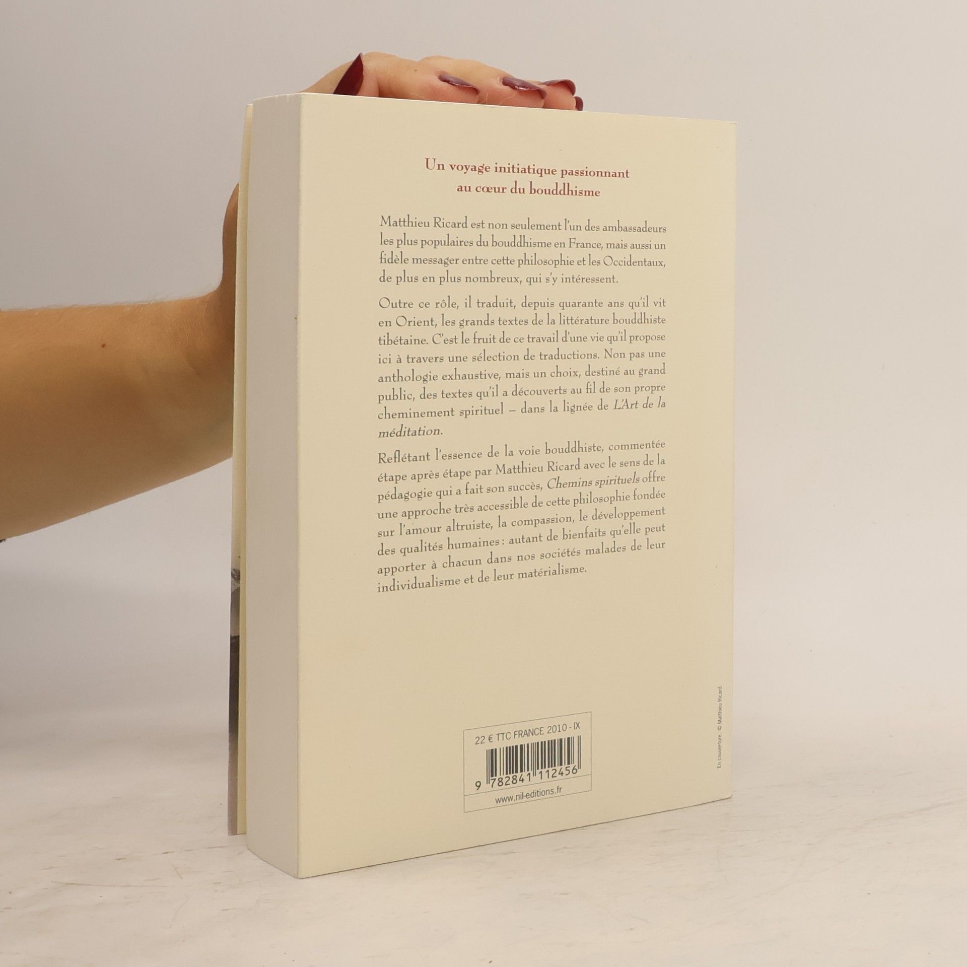 Matthieu Ricard Chemins spirituels