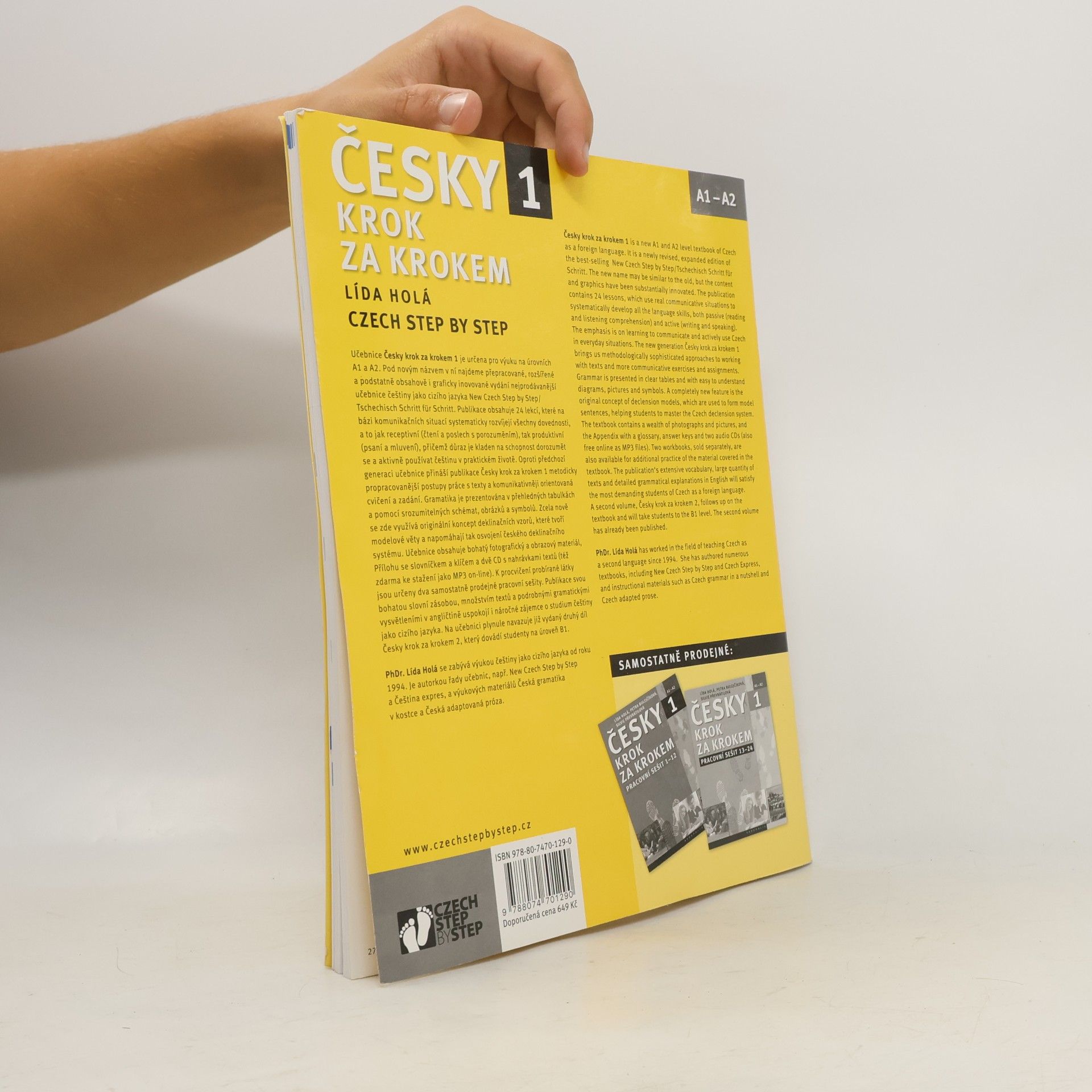 Lída Holá Česky krok za krokem 1. A1-A2 příloha