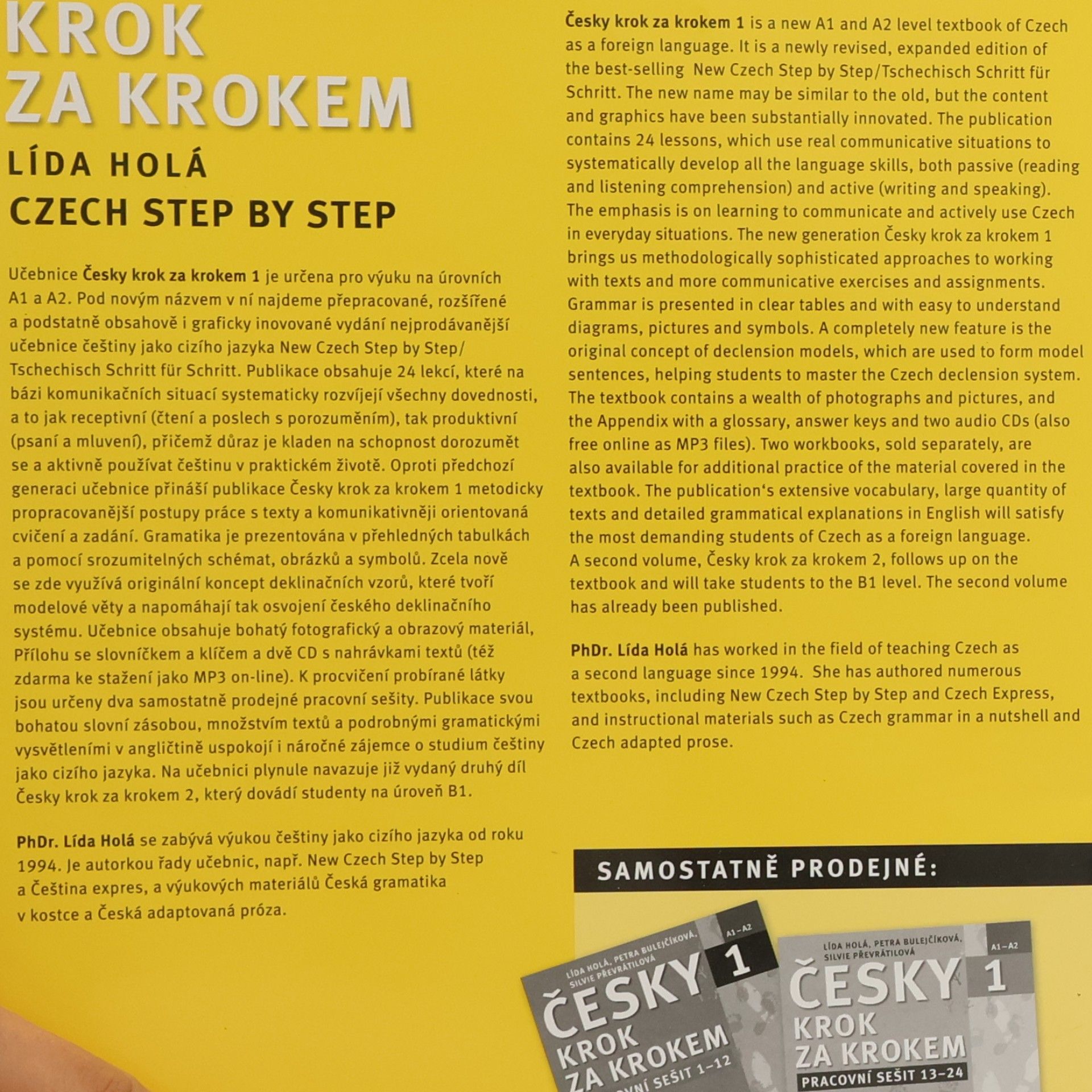Lída Holá Česky krok za krokem 1. A1-A2 příloha
