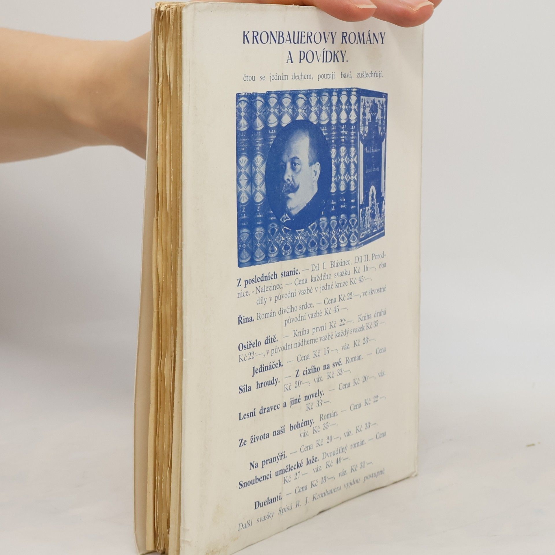 Rudolf Jaroslav Kronbauer Pět polopanen