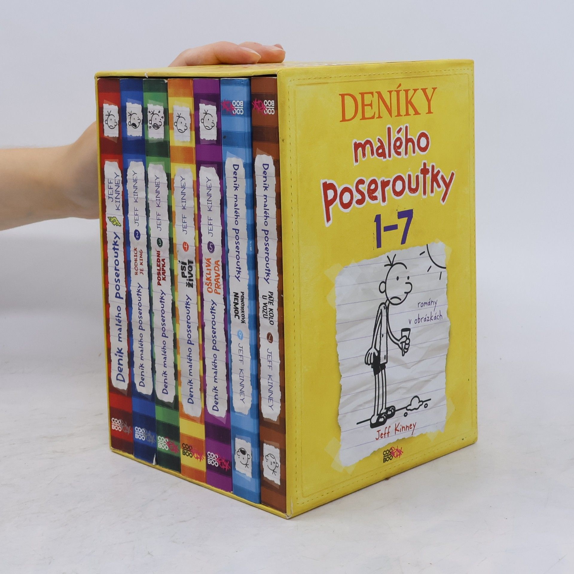 Deník malého poseroutky 1-7 (box)