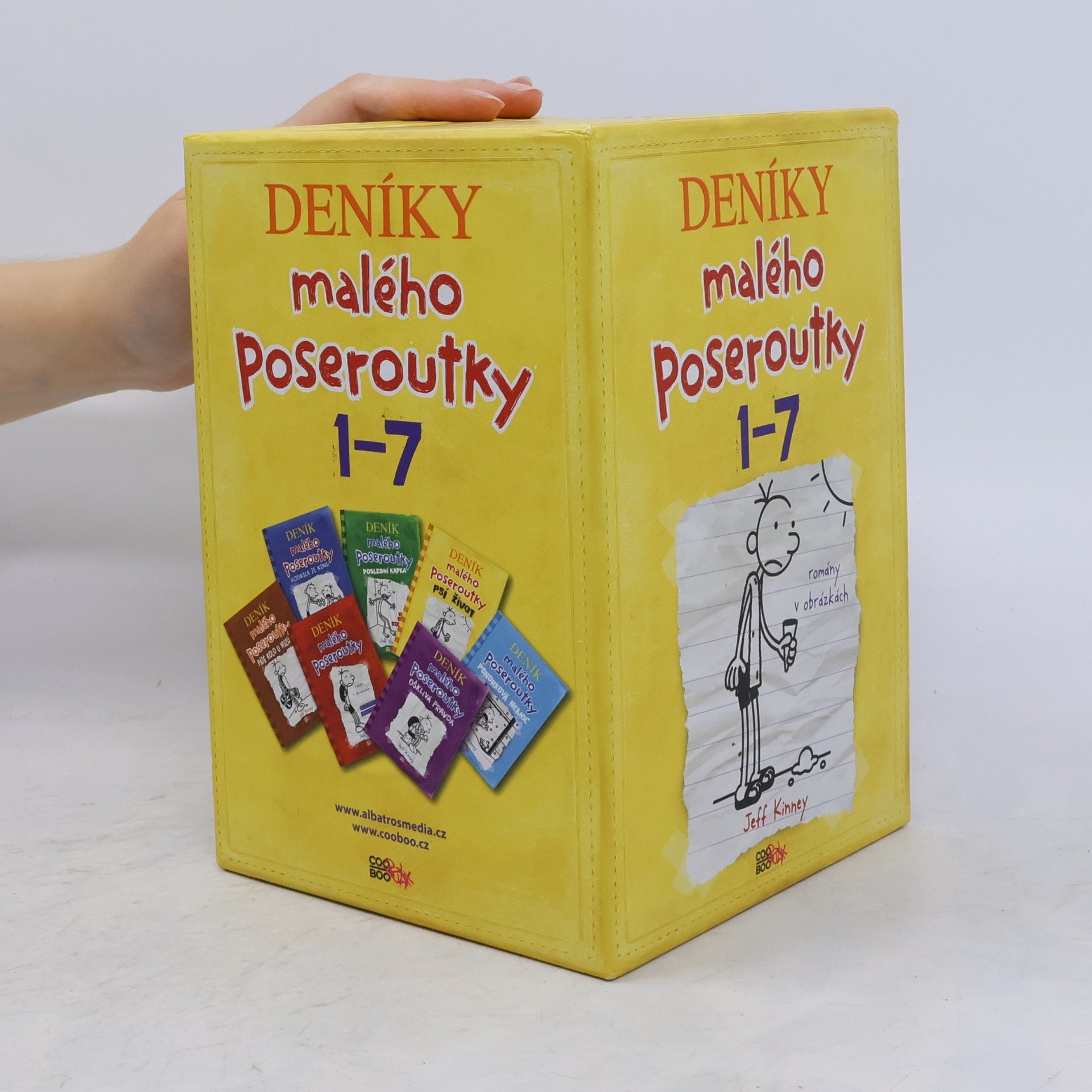 Veronika Volhejnová Deník malého poseroutky 1-7 (box)