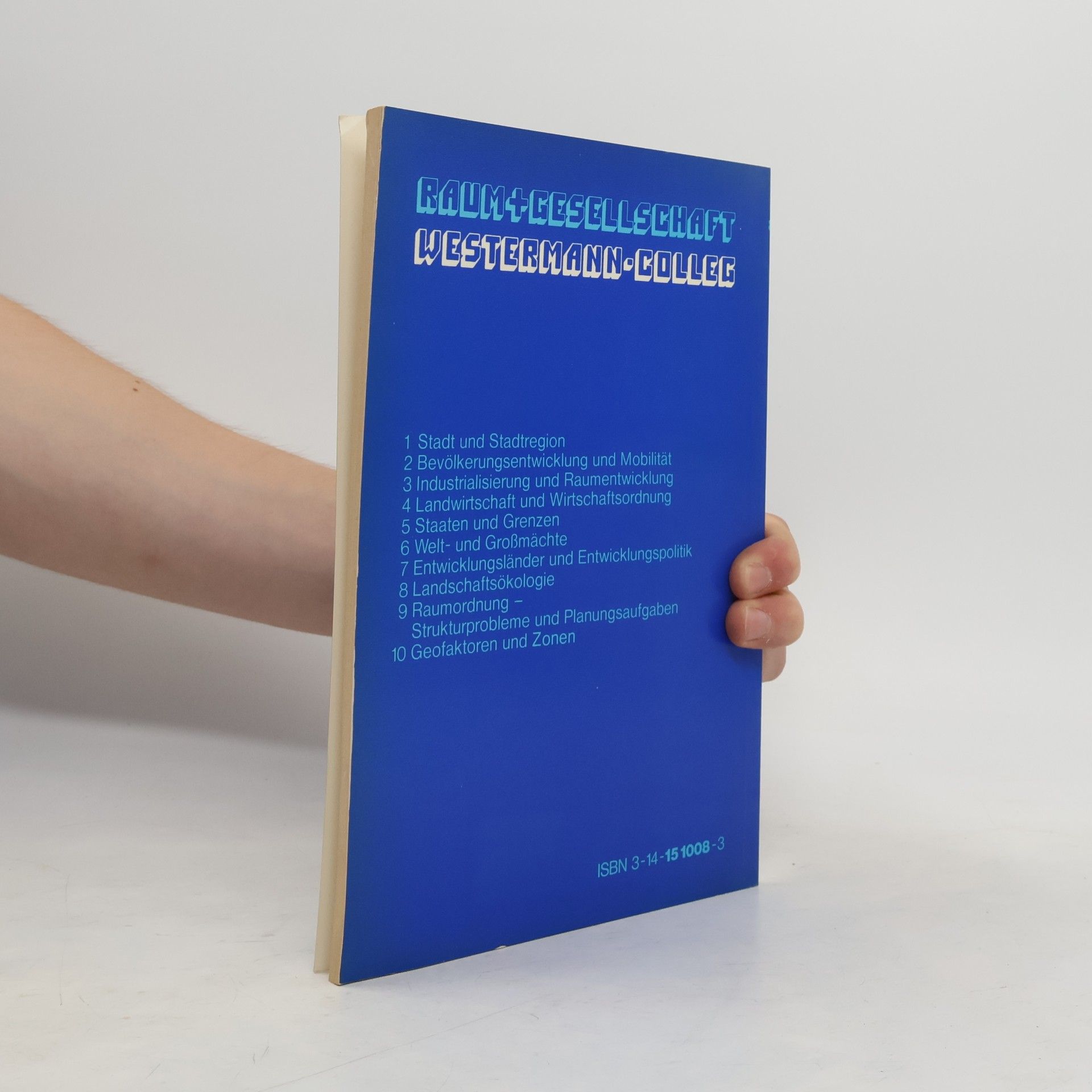 Helmtraut Hendinger Raum+Gesellschaft - 8: Landschaftsökologie