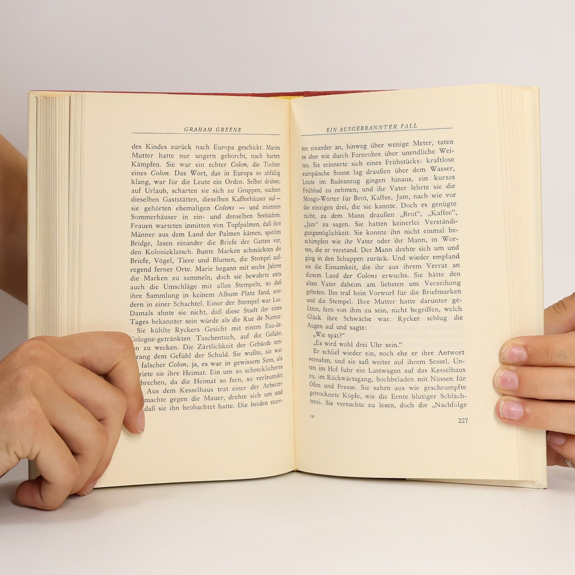 Graham Greene Ein ausgebrannter Fall