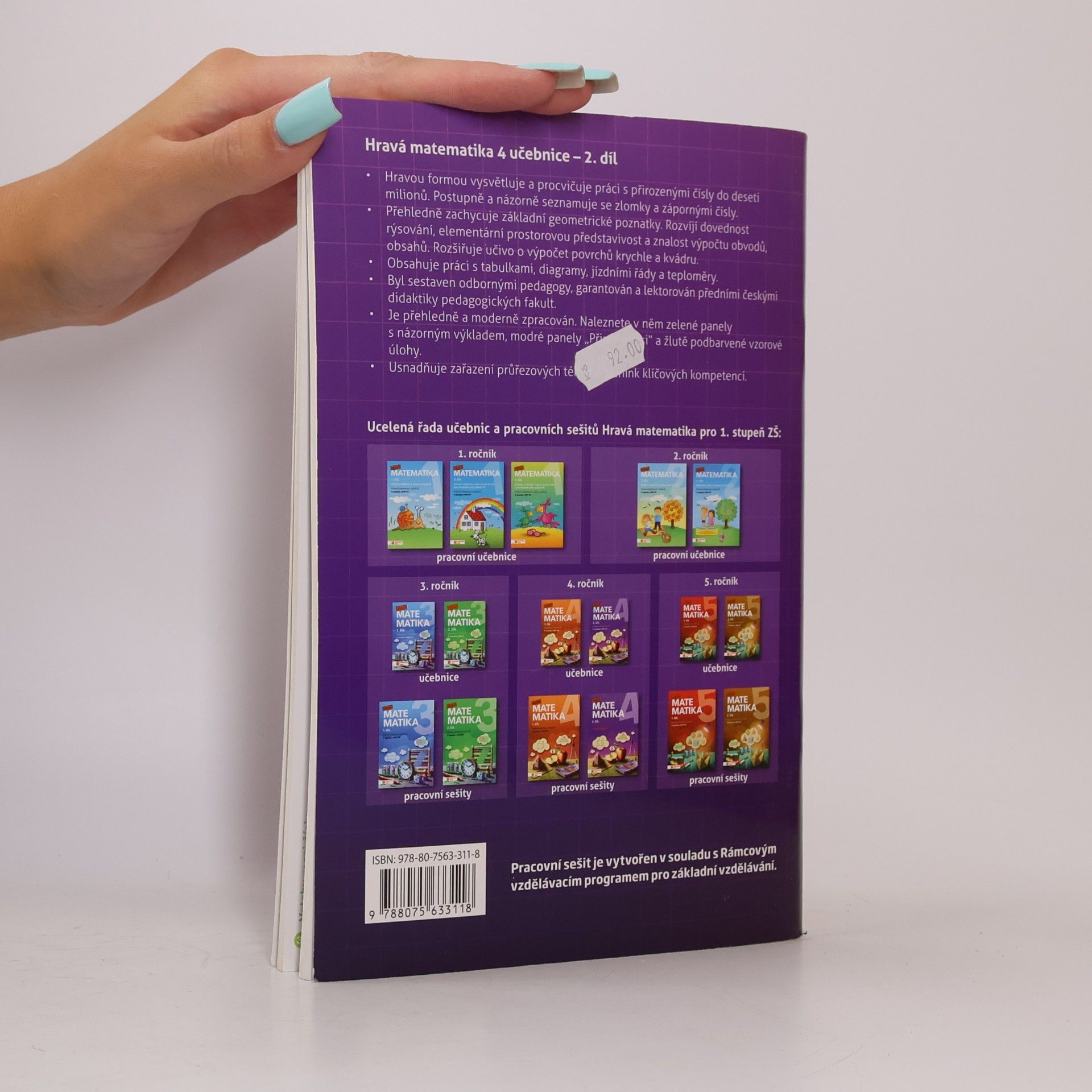 Various authors Hravá matematika 4. Učebnice pro 4. ročník ZŠ. 2. díl