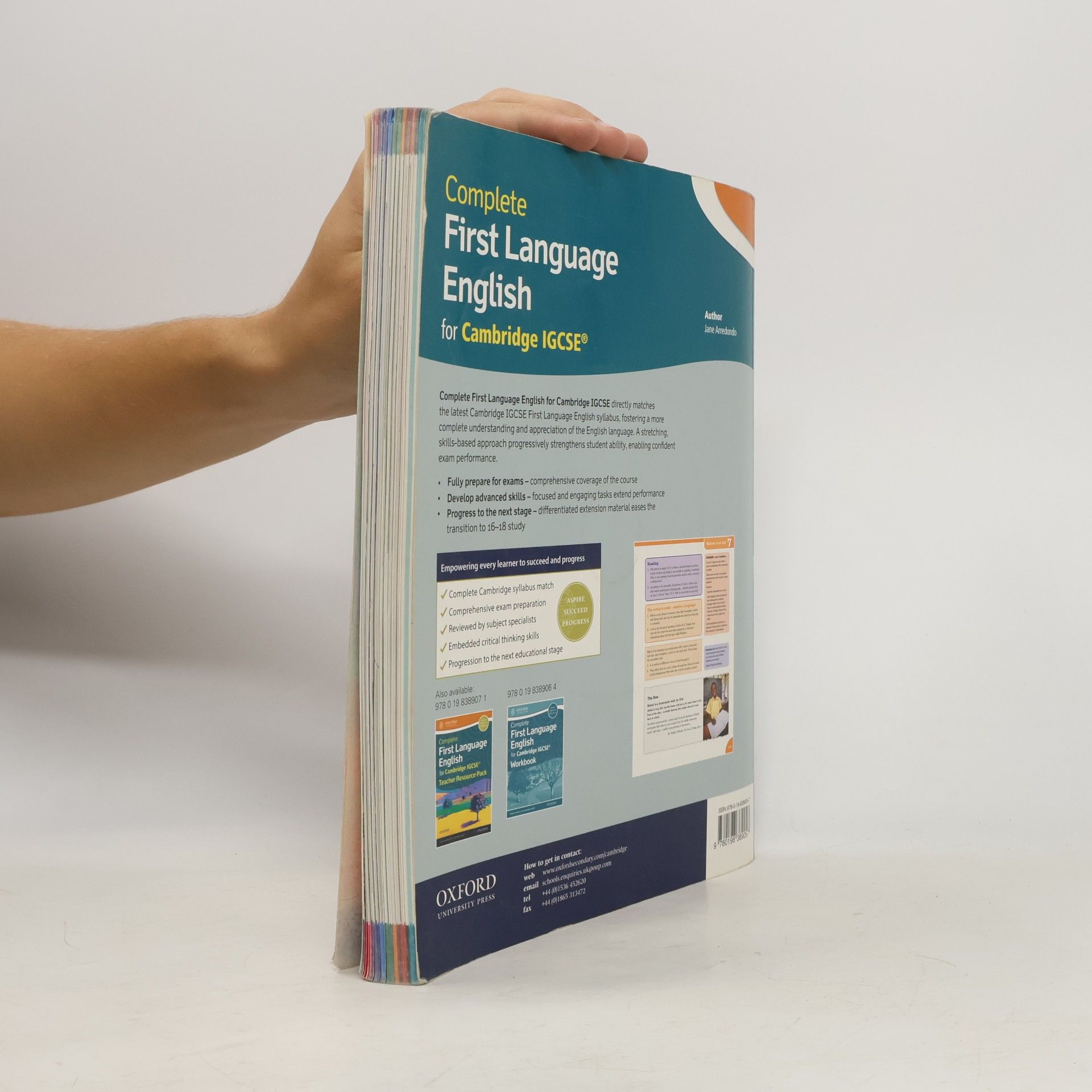 Jane Arredondo First Language English for Cambridge IGCSE