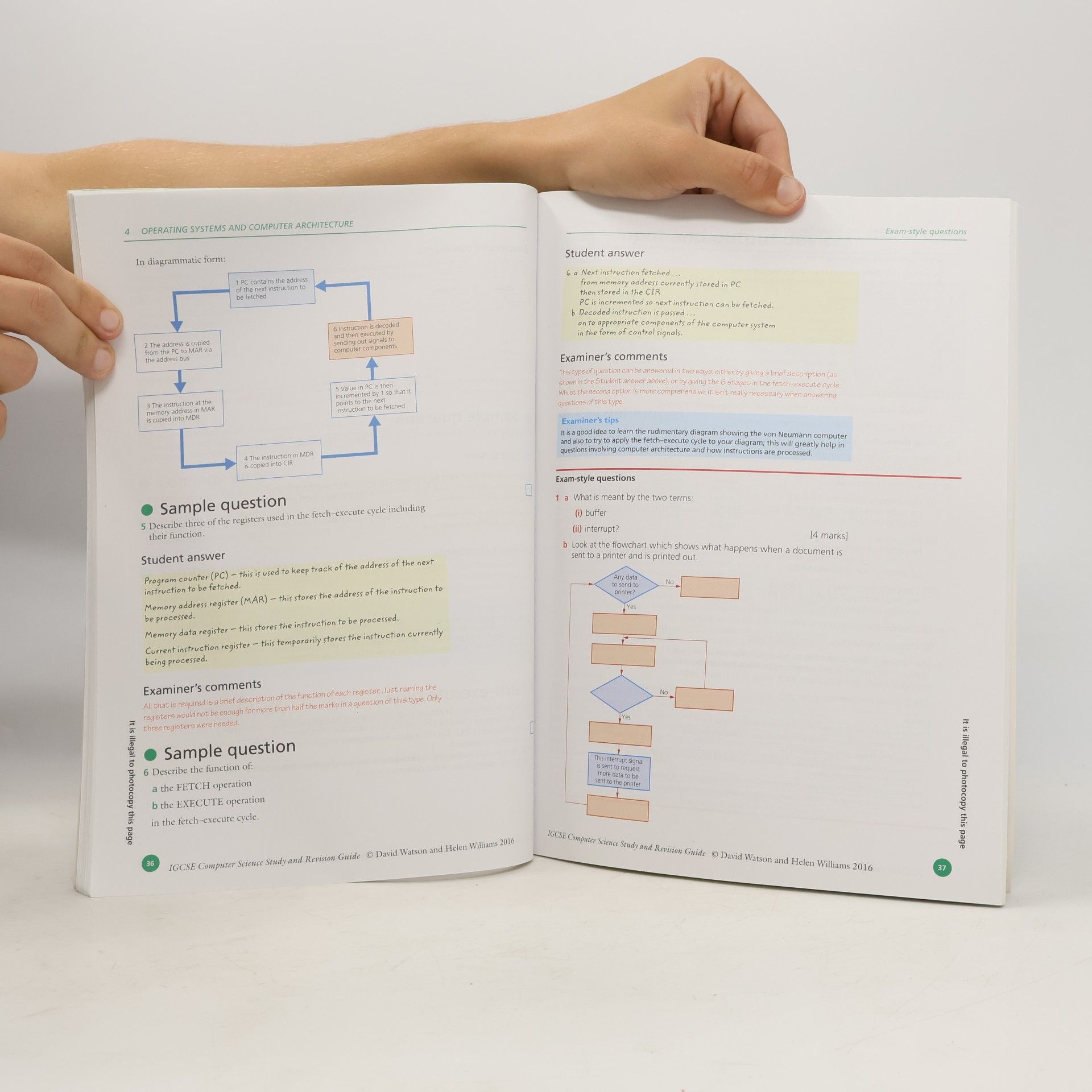 David Watson Cambridge IGCSE Computer Science Study and Revision Guide