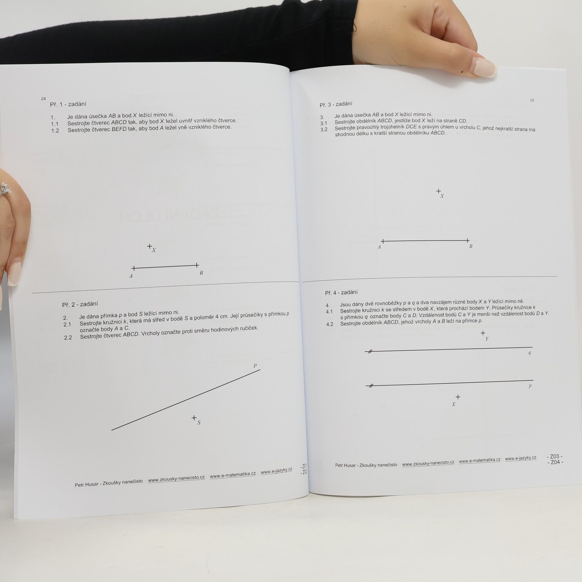 Petr Husar Konstrukční geometrie ke státním přijímacím zkouškám pro 7. třídu 1