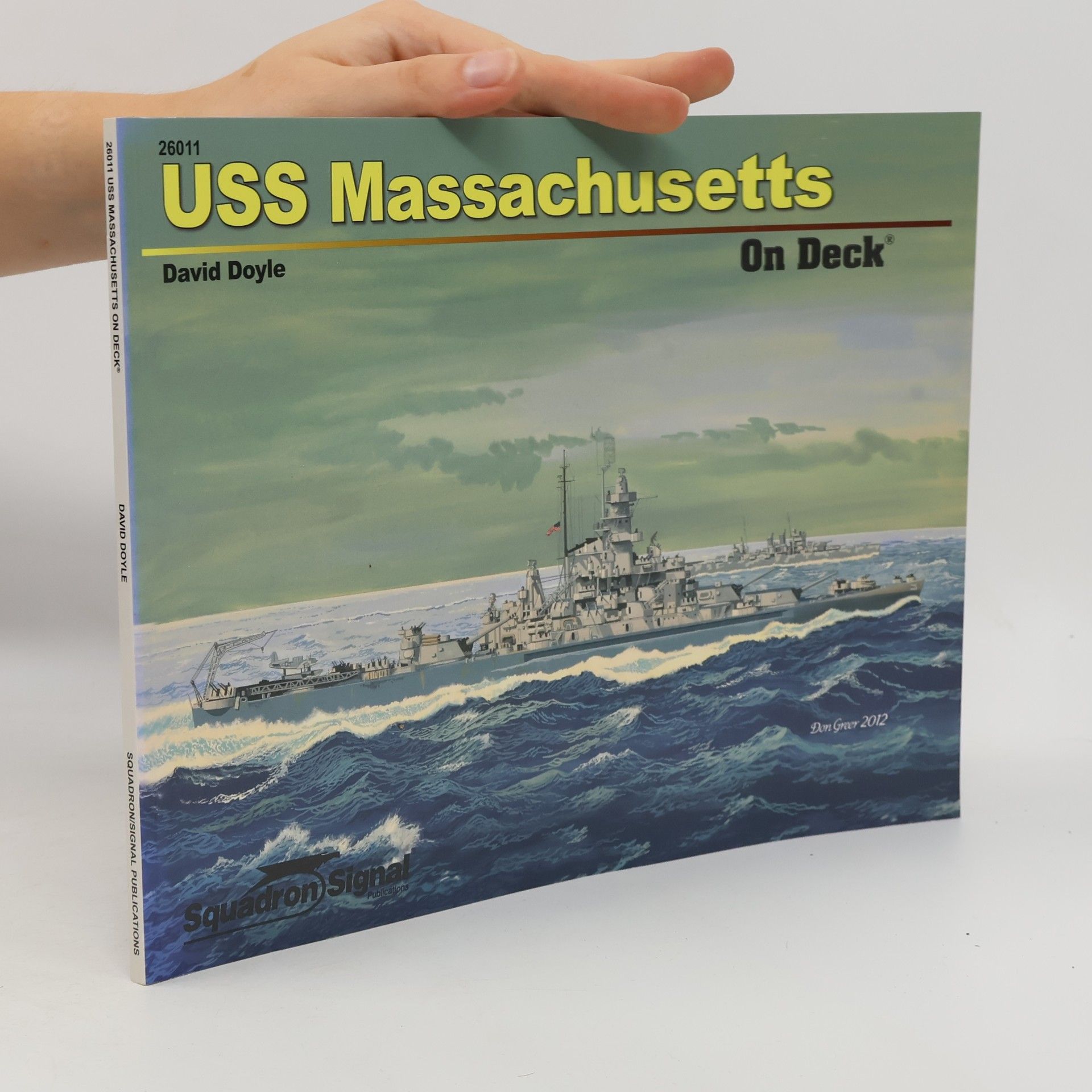 David Doyle On Deck - 26011: USS Massachusetts