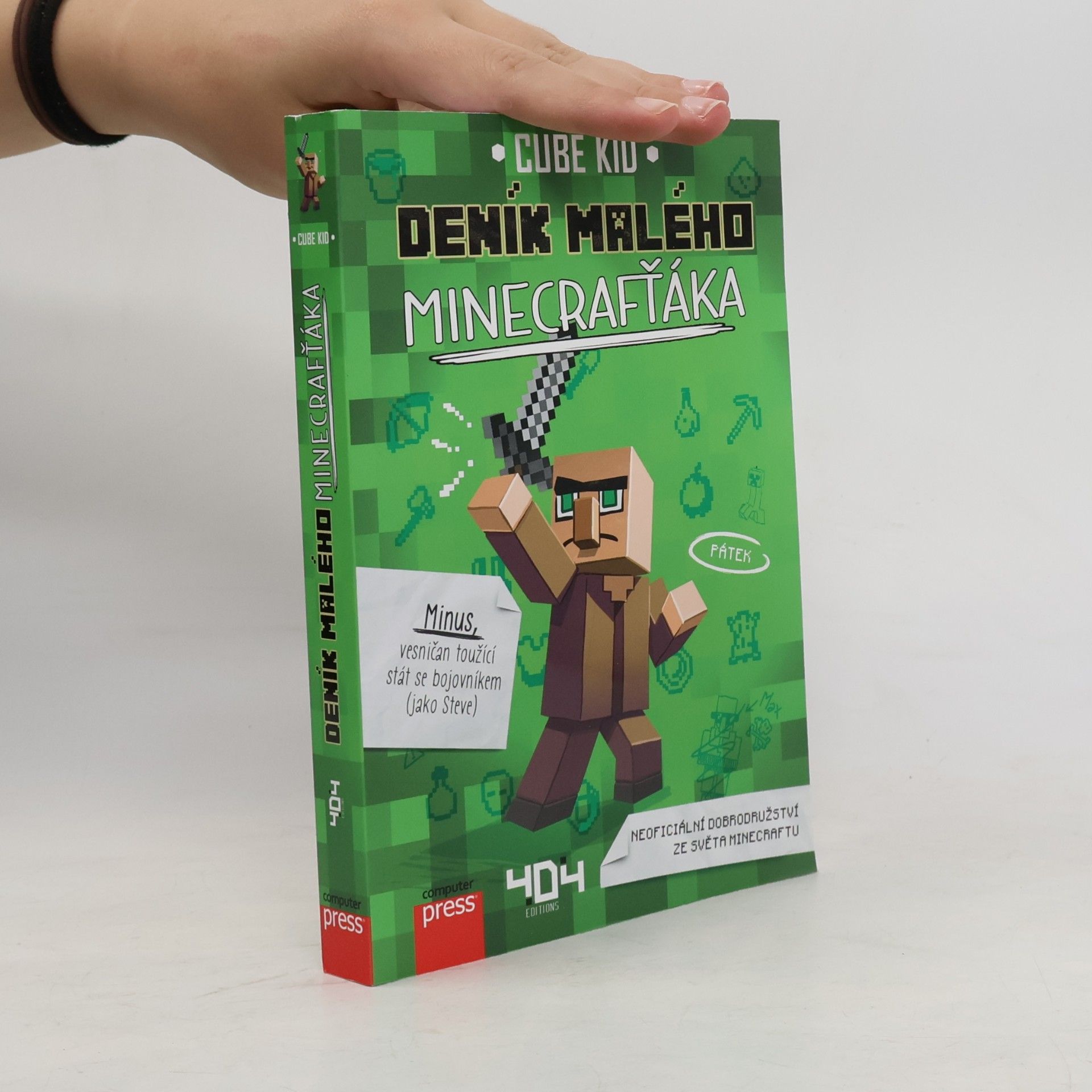 Cube Kid Deník malého Minecrafťáka